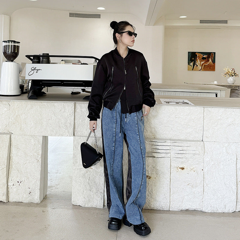 Vintage Leopard Patchwork Pants