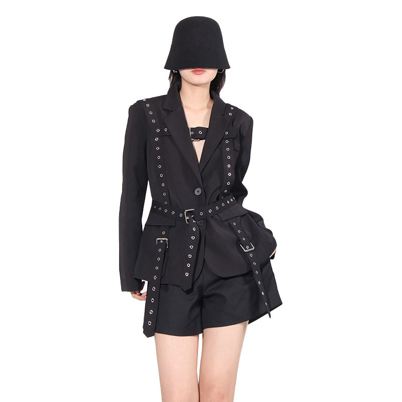 Buckle Strap Blazer