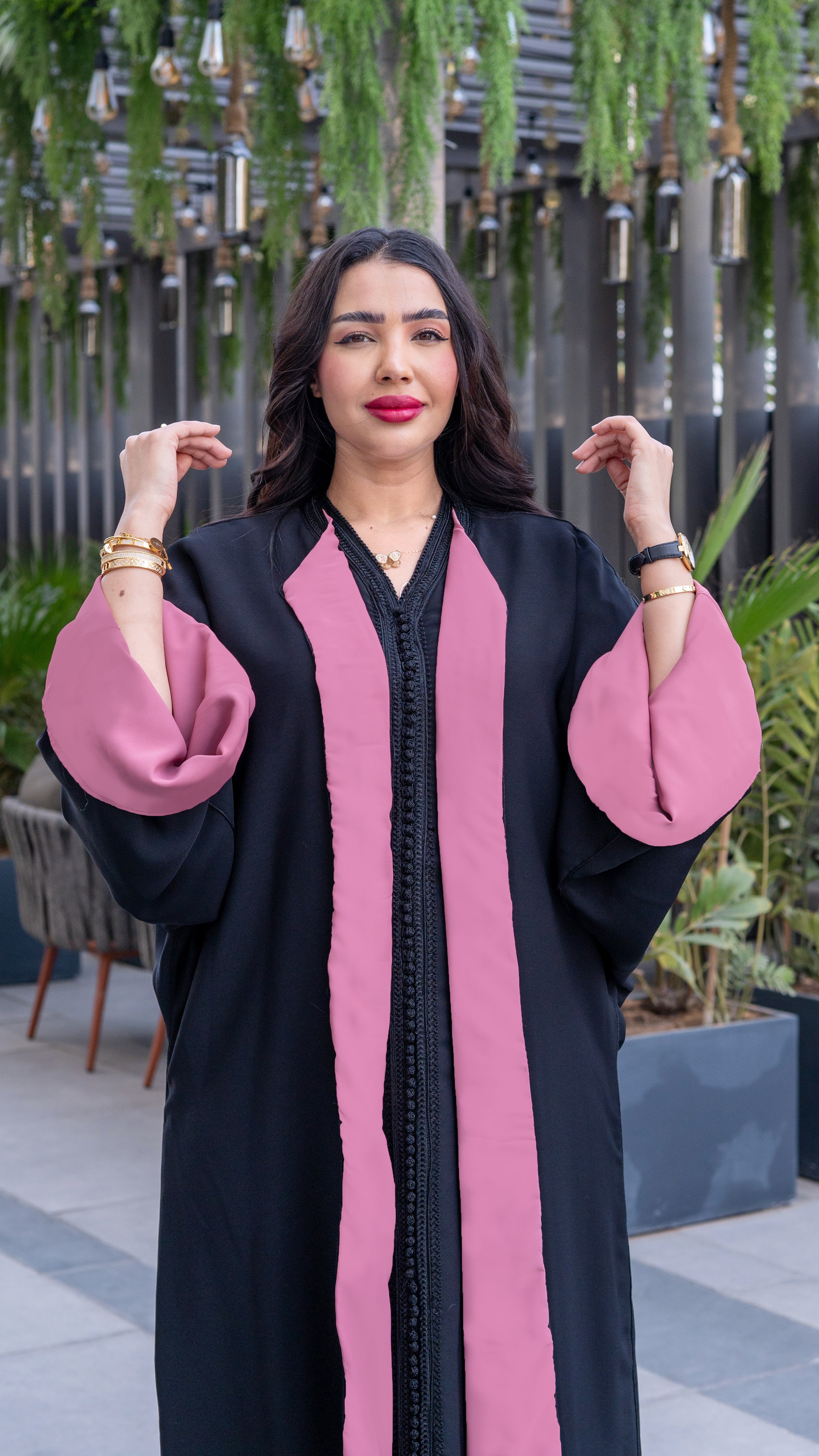 Rose Noir Kaftan