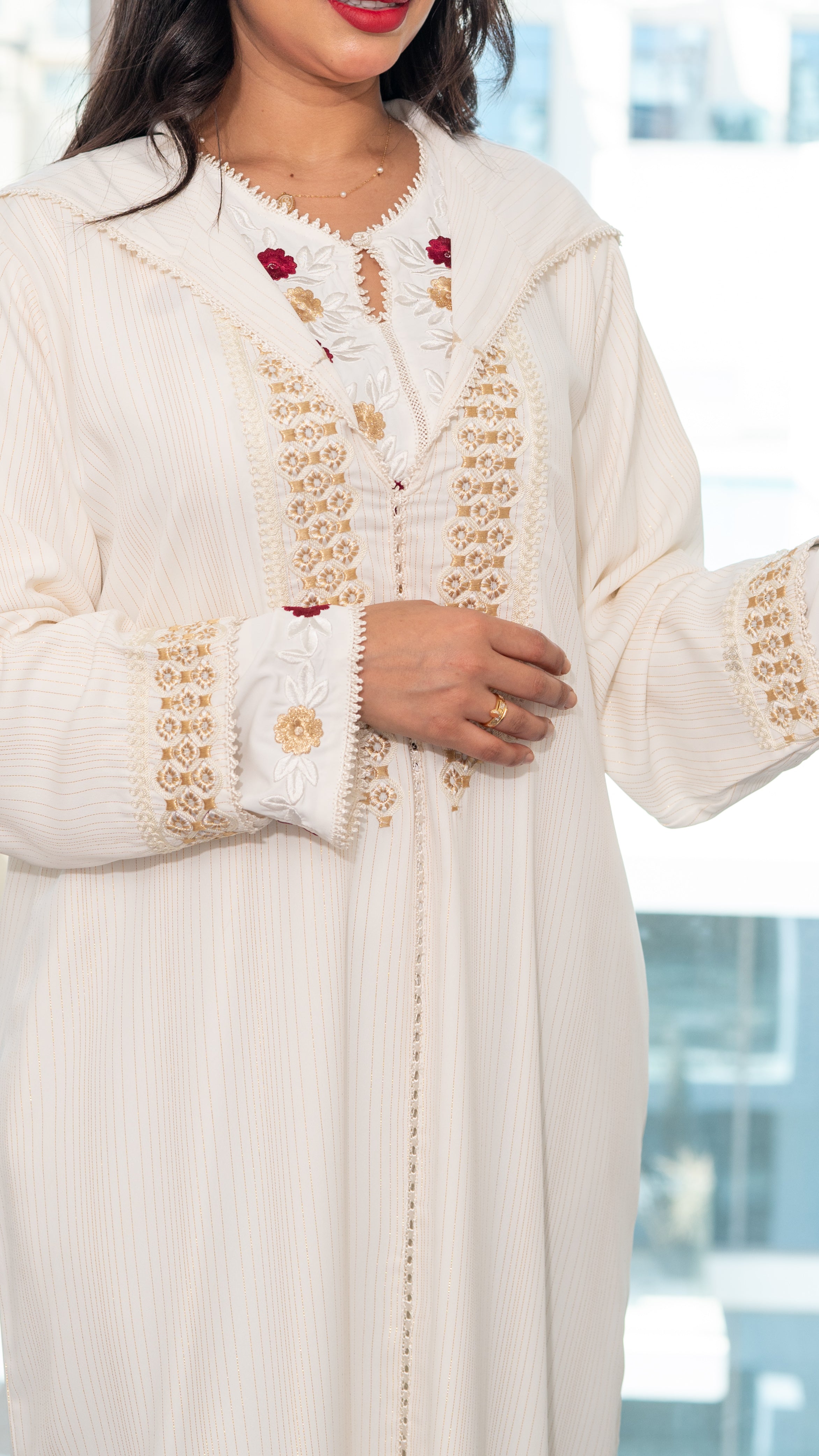 Moroccan Royal Embroidered Jellaba