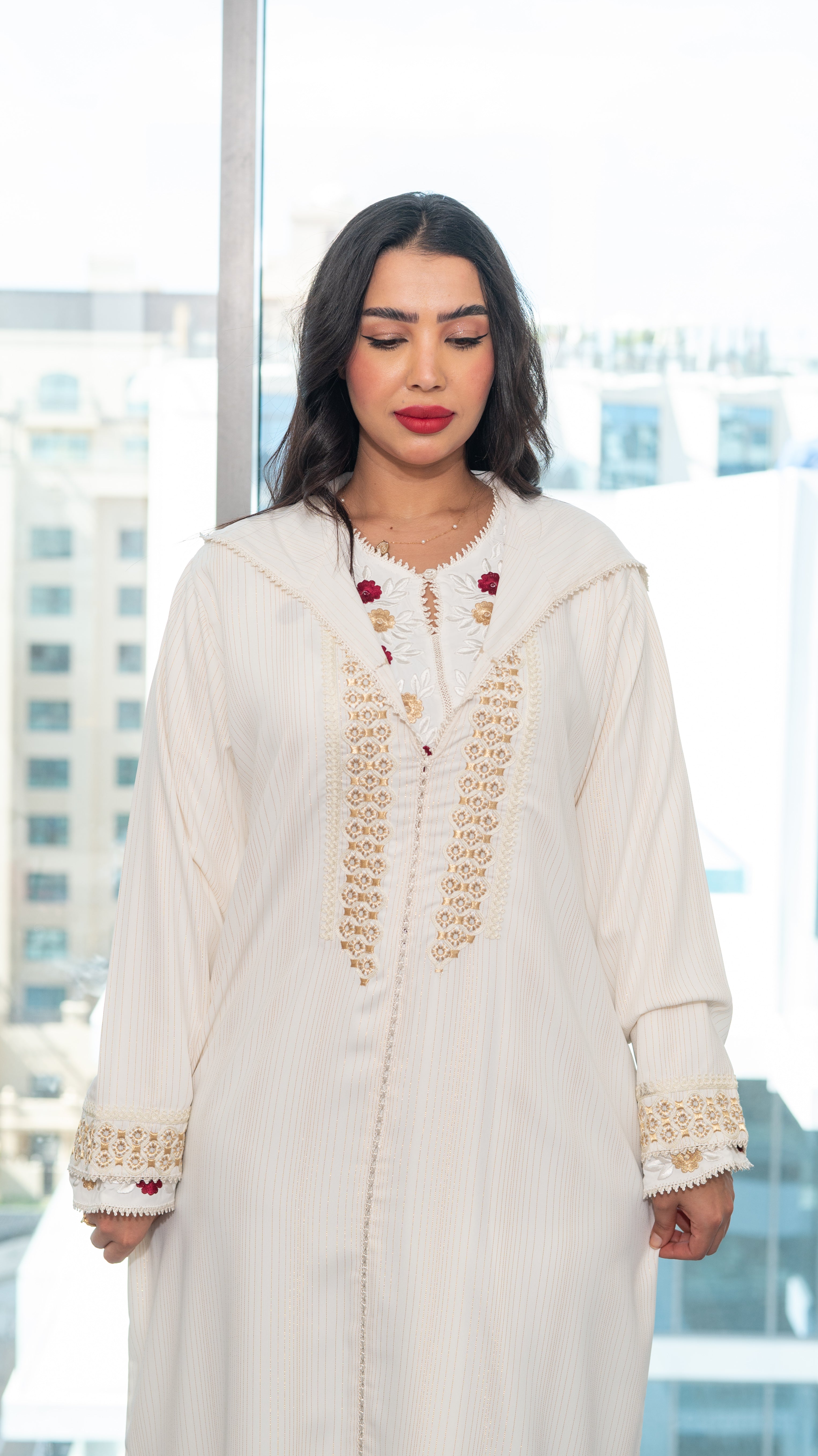 Moroccan Royal Embroidered Jellaba