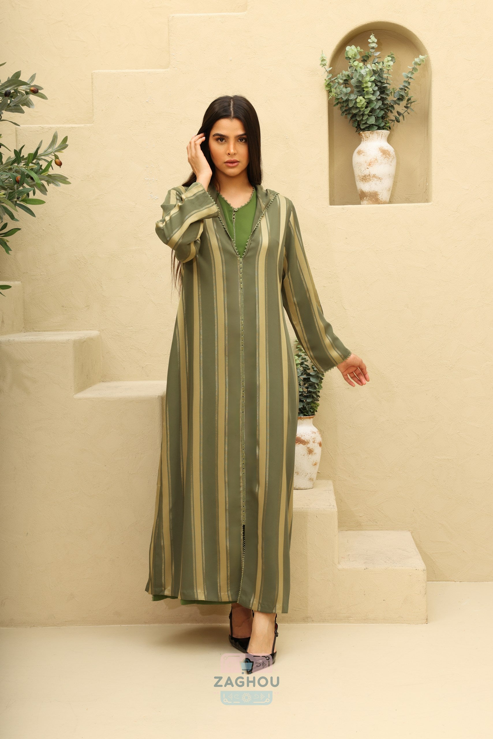 جلابة نرمين من قطعتين