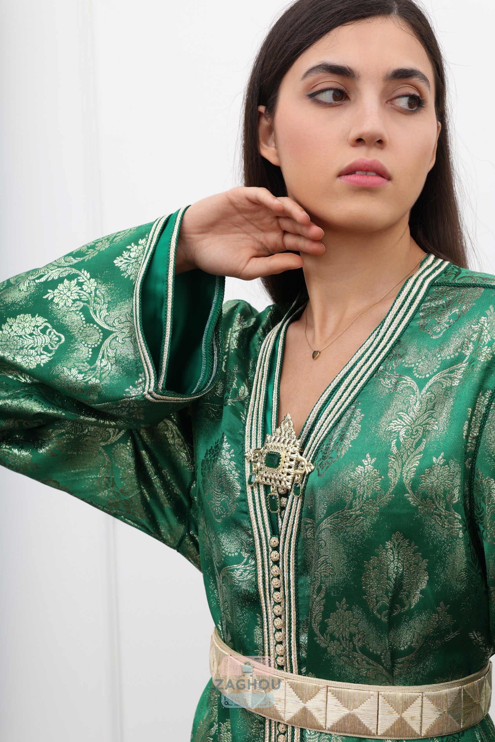 قفطان ميلا من قطعتين