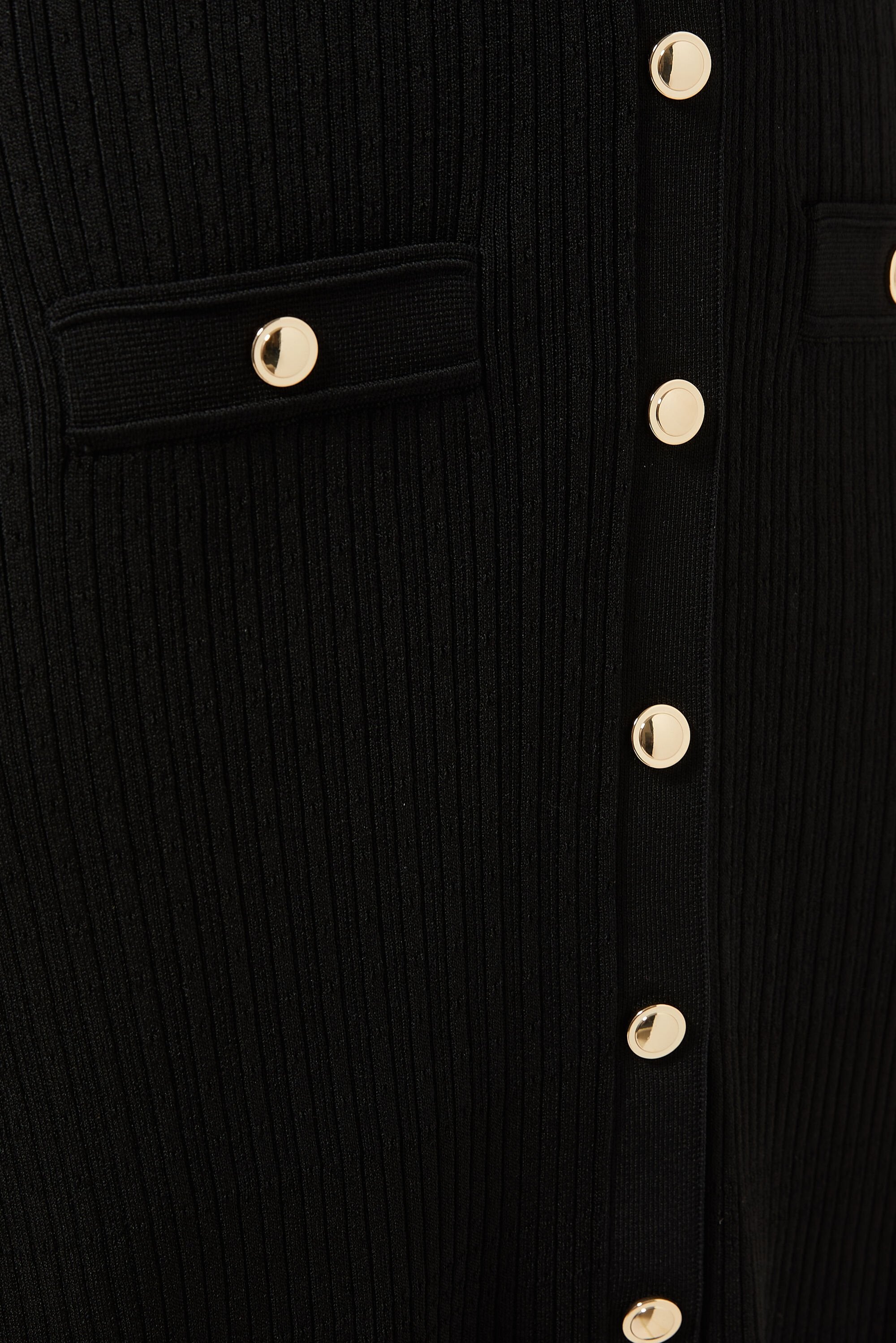 Polo V-Neck Bubble Sleeve Long Dress