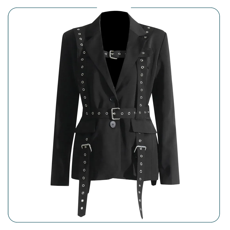 Buckle Strap Blazer