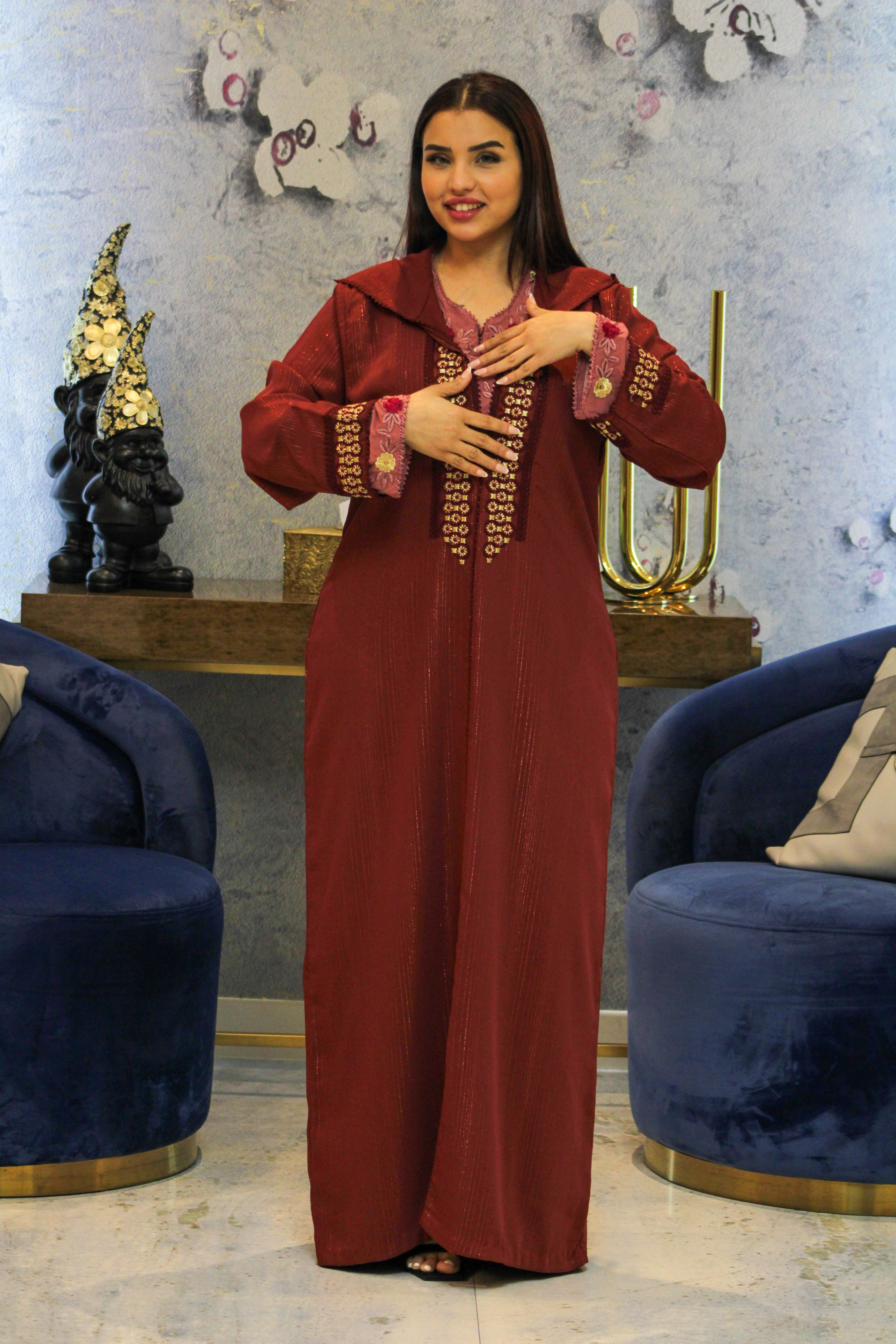 Moroccan Royal Embroidered Jellaba