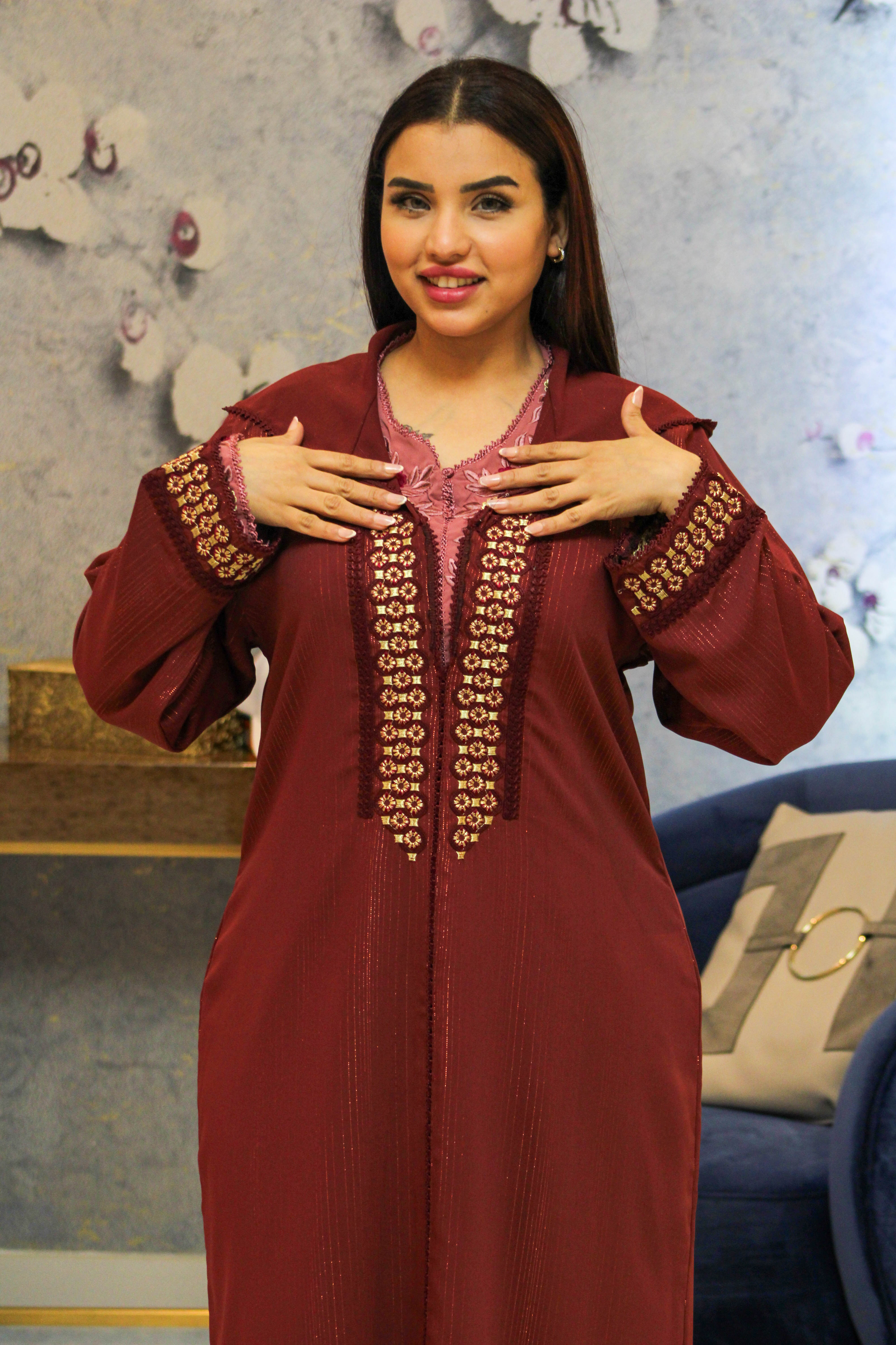 Moroccan Royal Embroidered Jellaba
