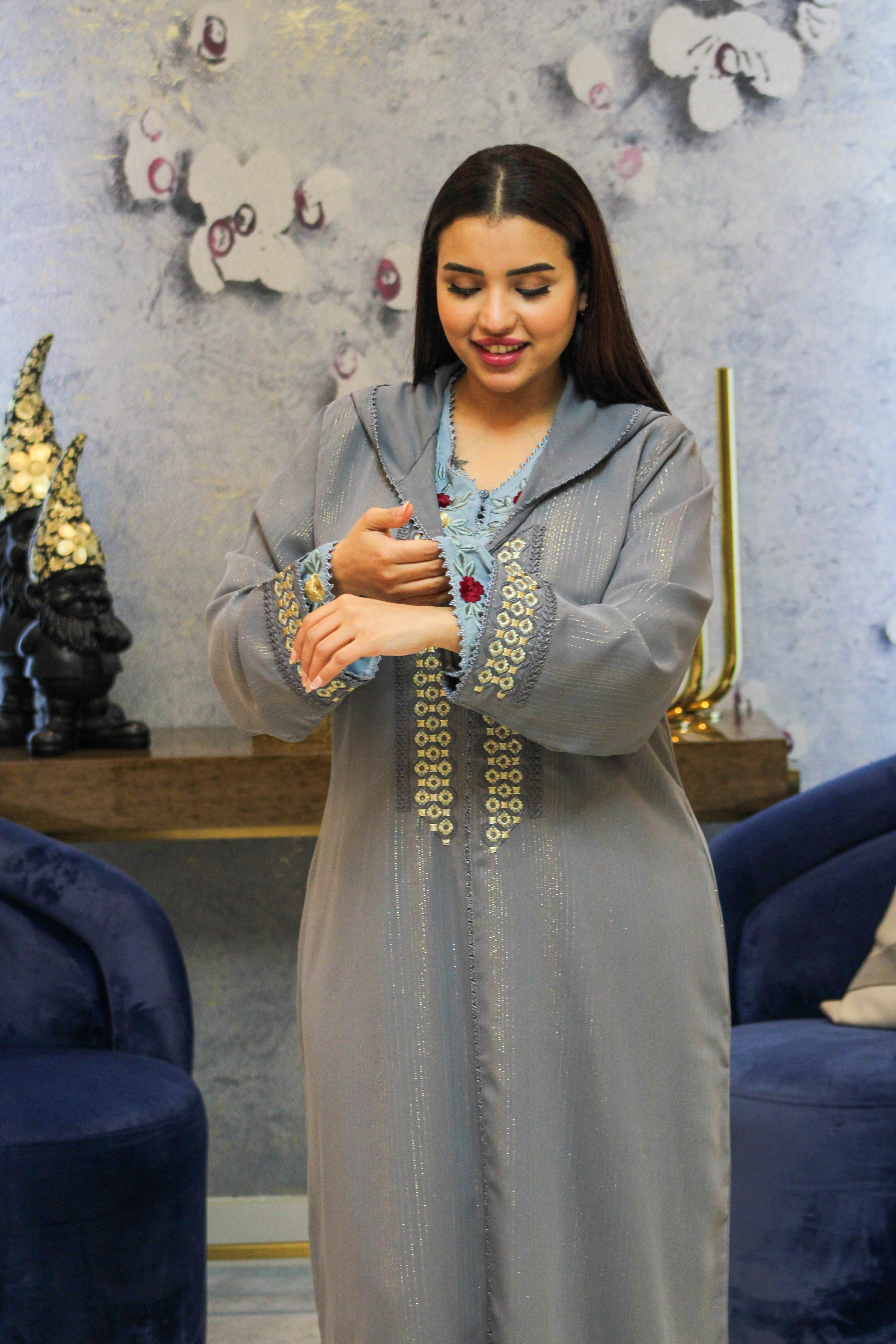 Moroccan Royal Embroidered Jellaba