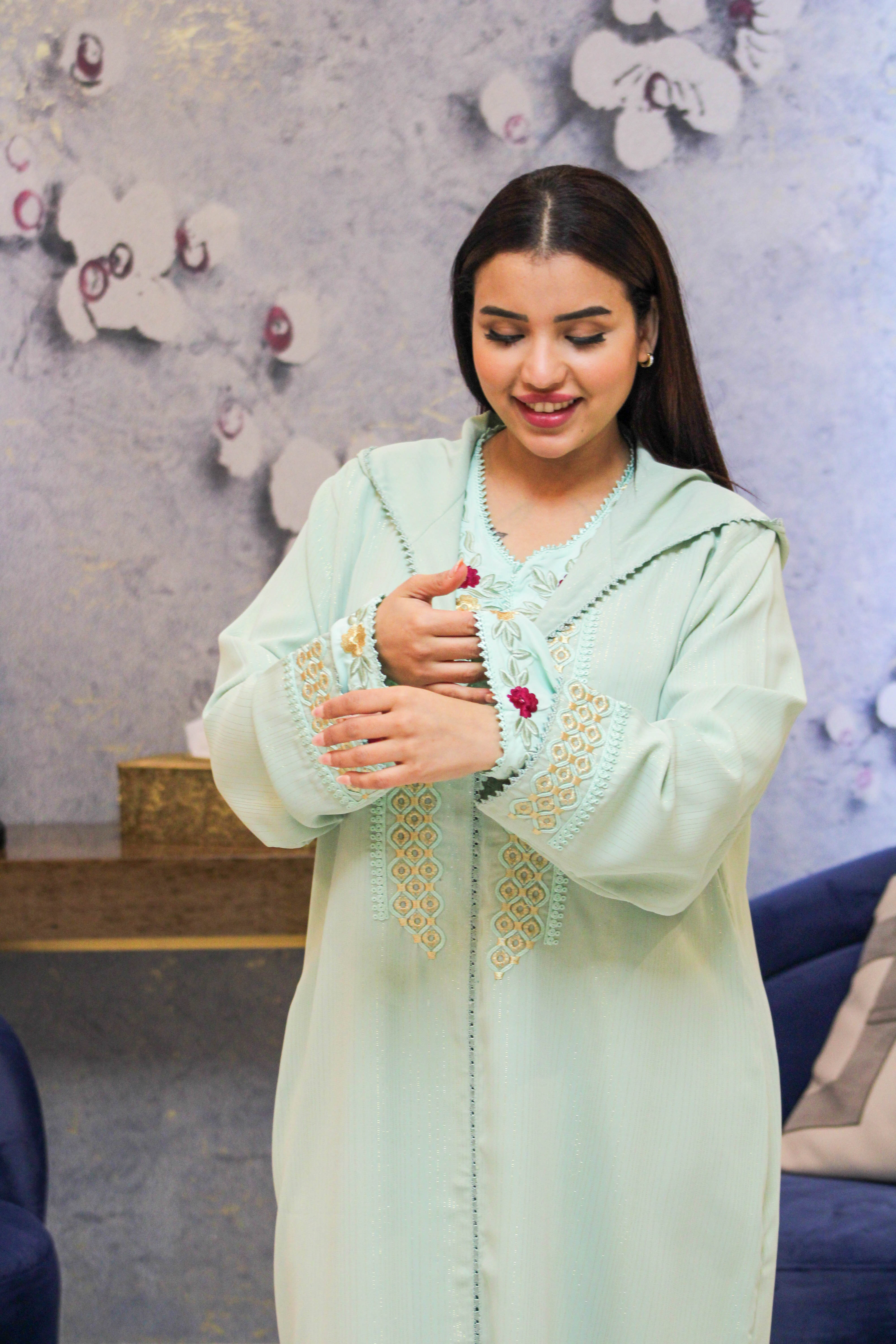 Moroccan Royal Embroidered Jellaba