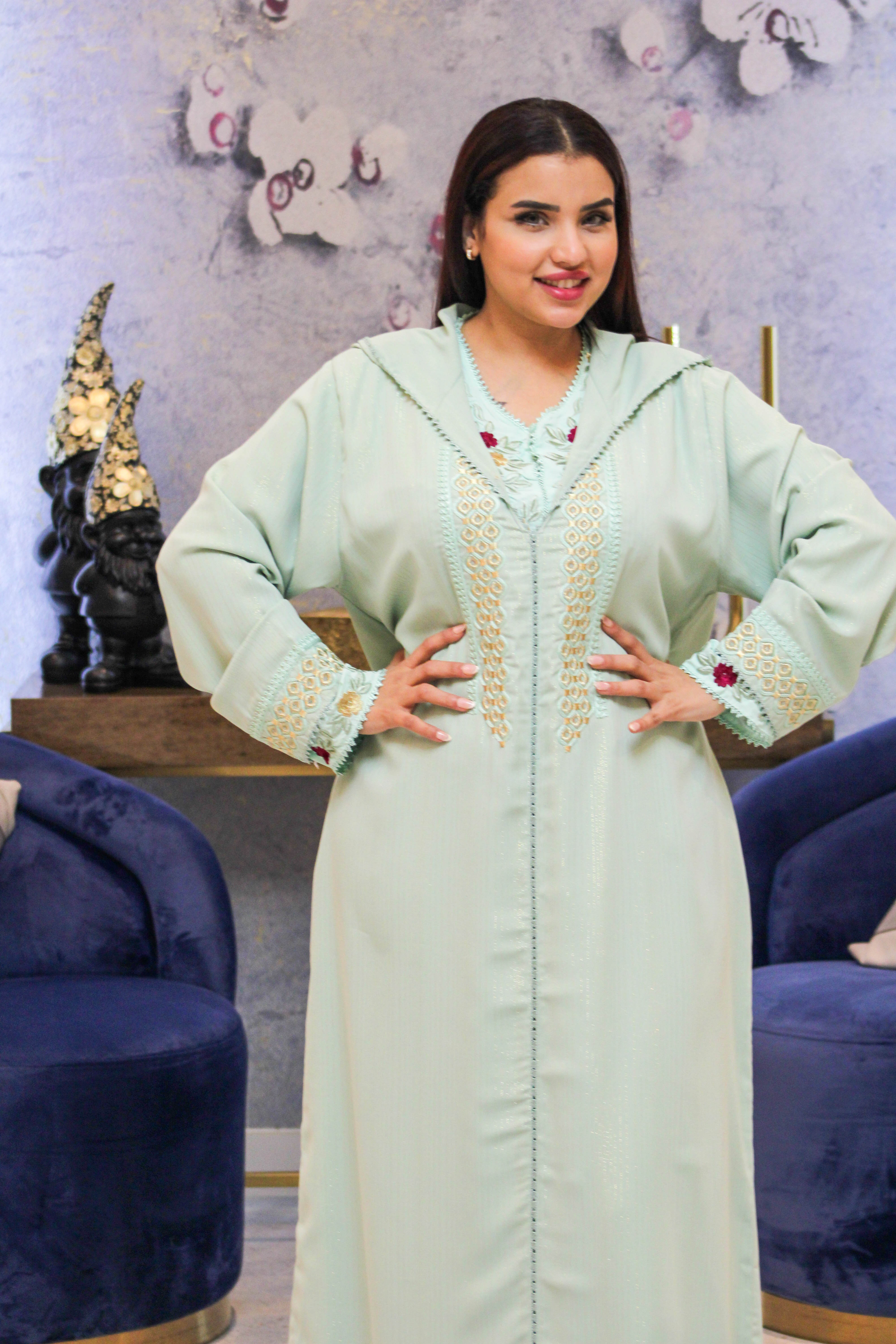 Moroccan Royal Embroidered Jellaba