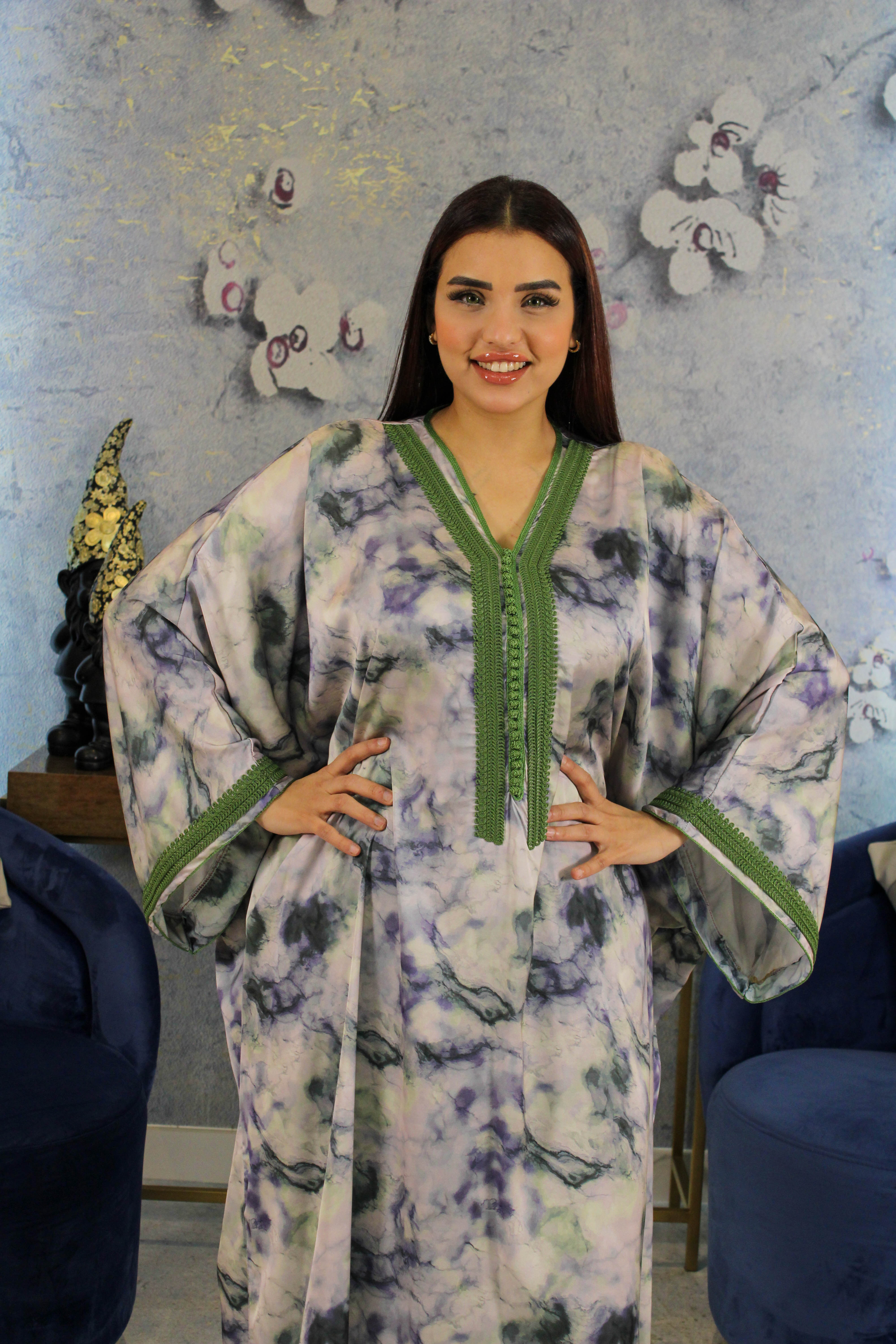 Armani Silk Butterfly Caftan