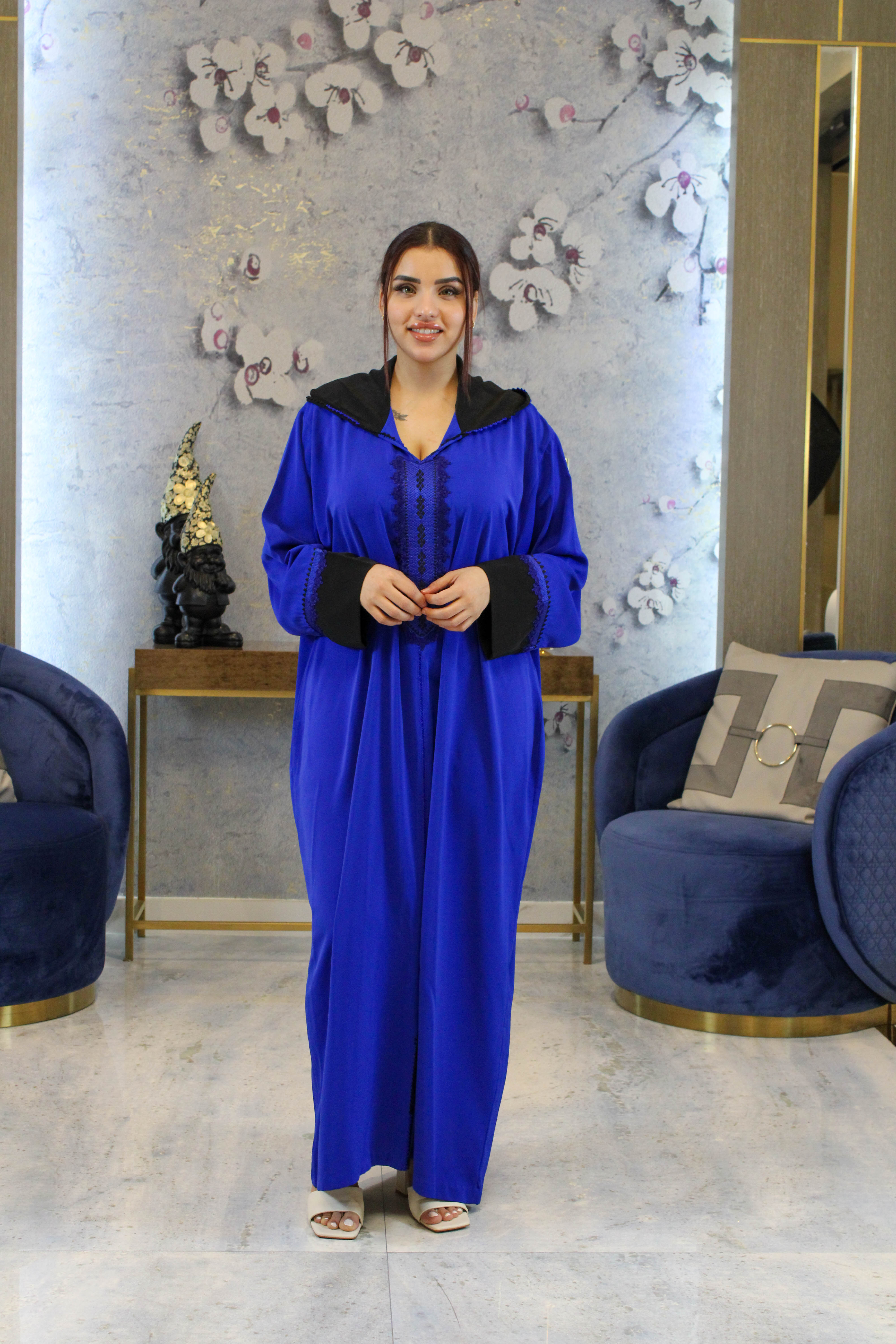 Royal Indigo Djellaba