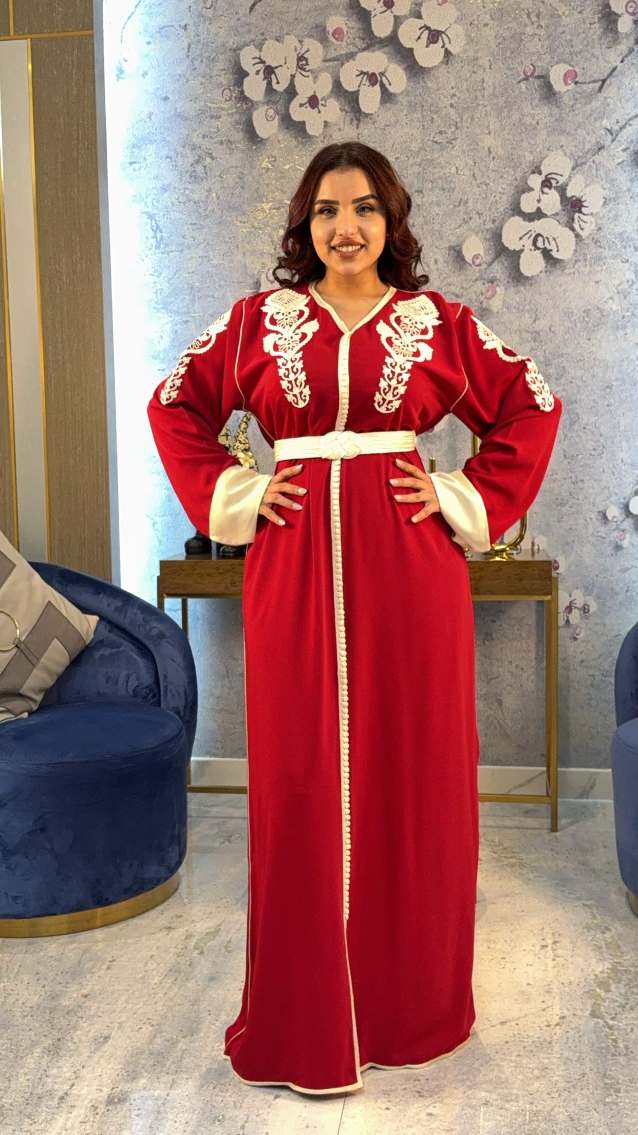 Luxurious Embroidered Kaftan
