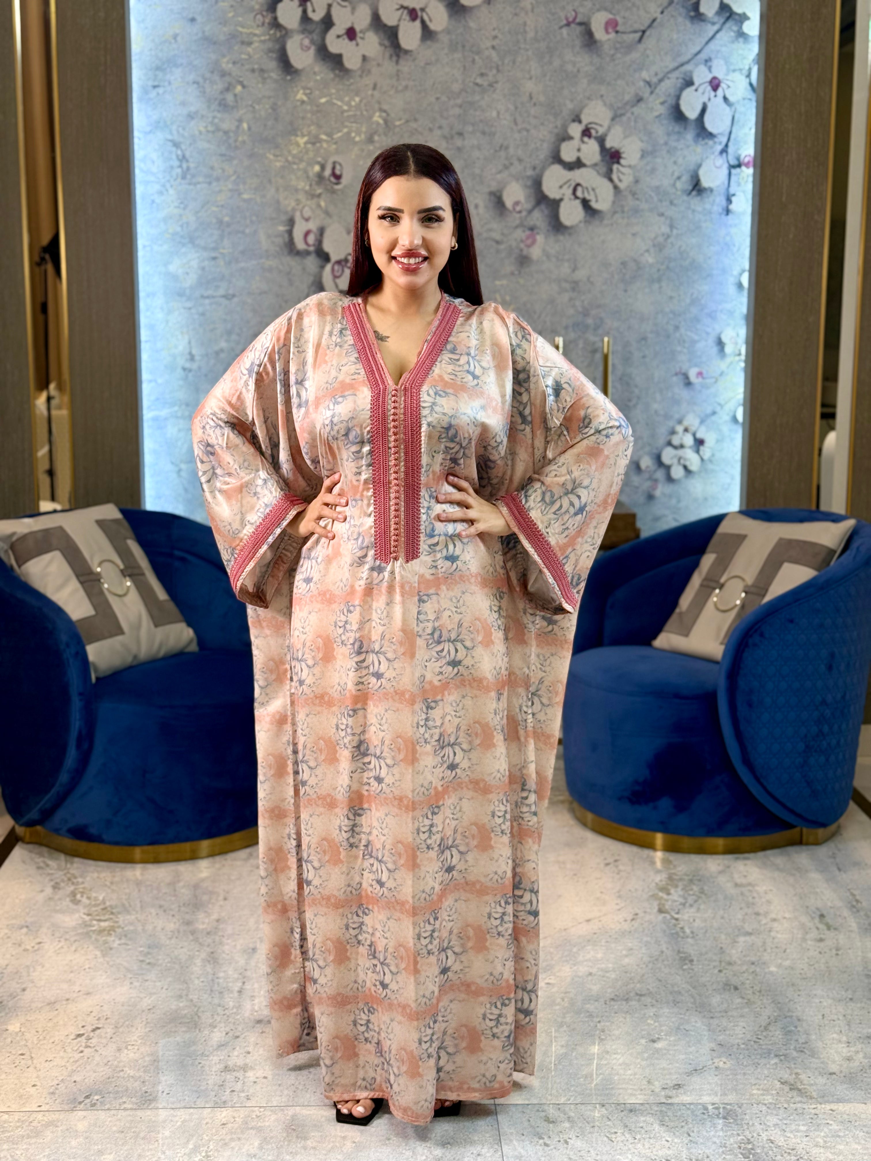 Armani Silk Butterfly Caftan