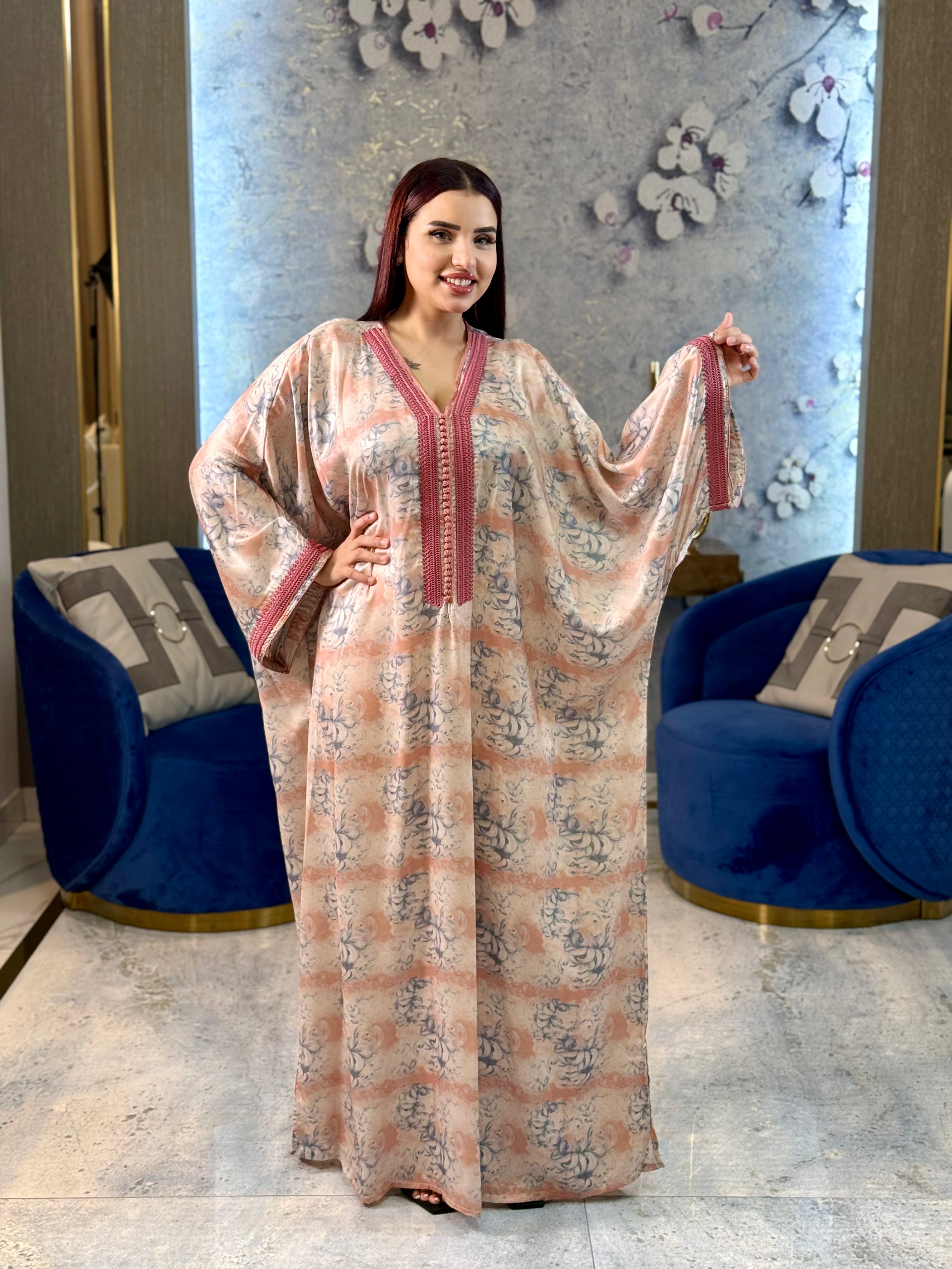 Armani Silk Butterfly Caftan