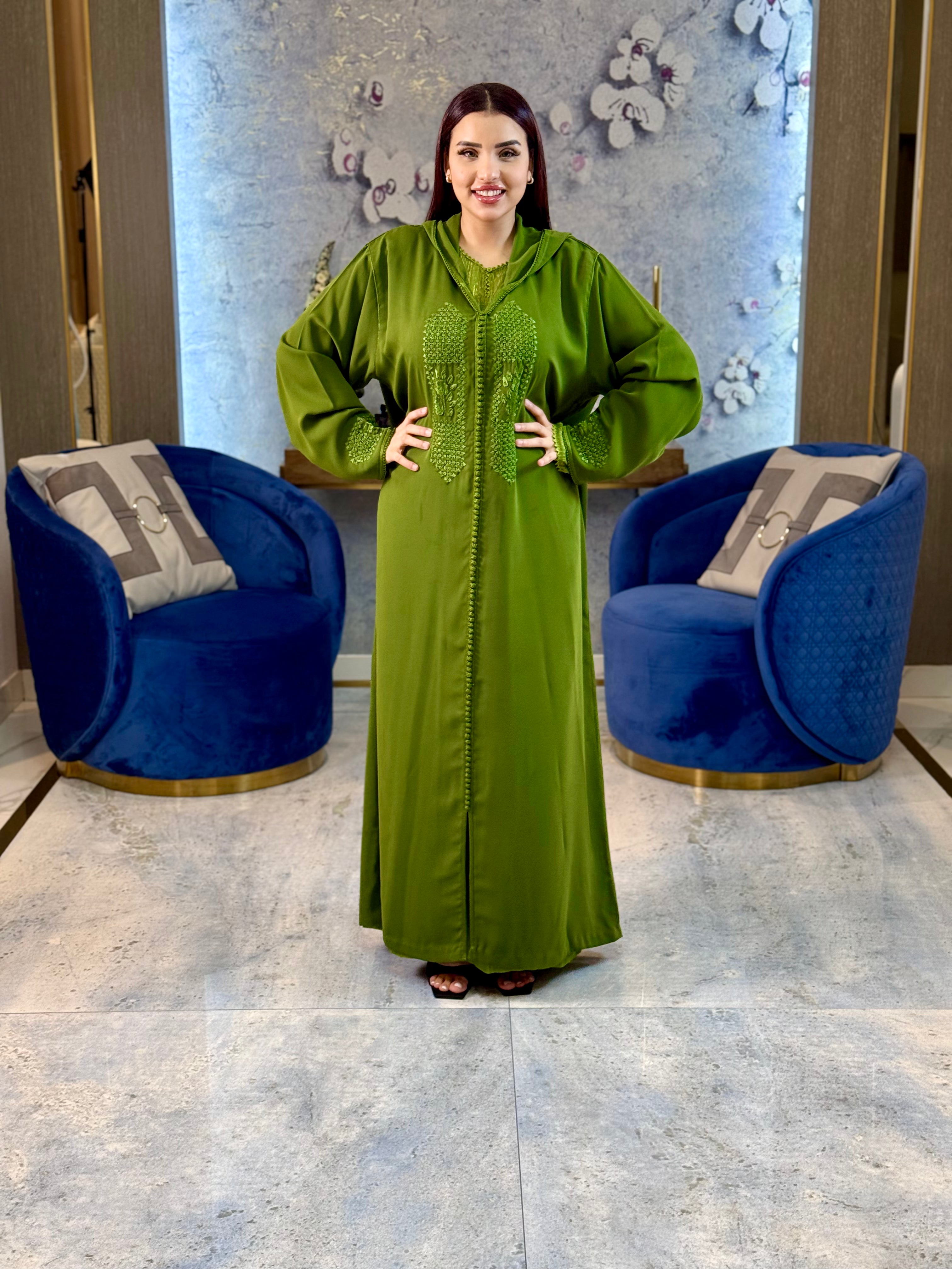 Melfa Two-Piece Handcrafted Jellaba