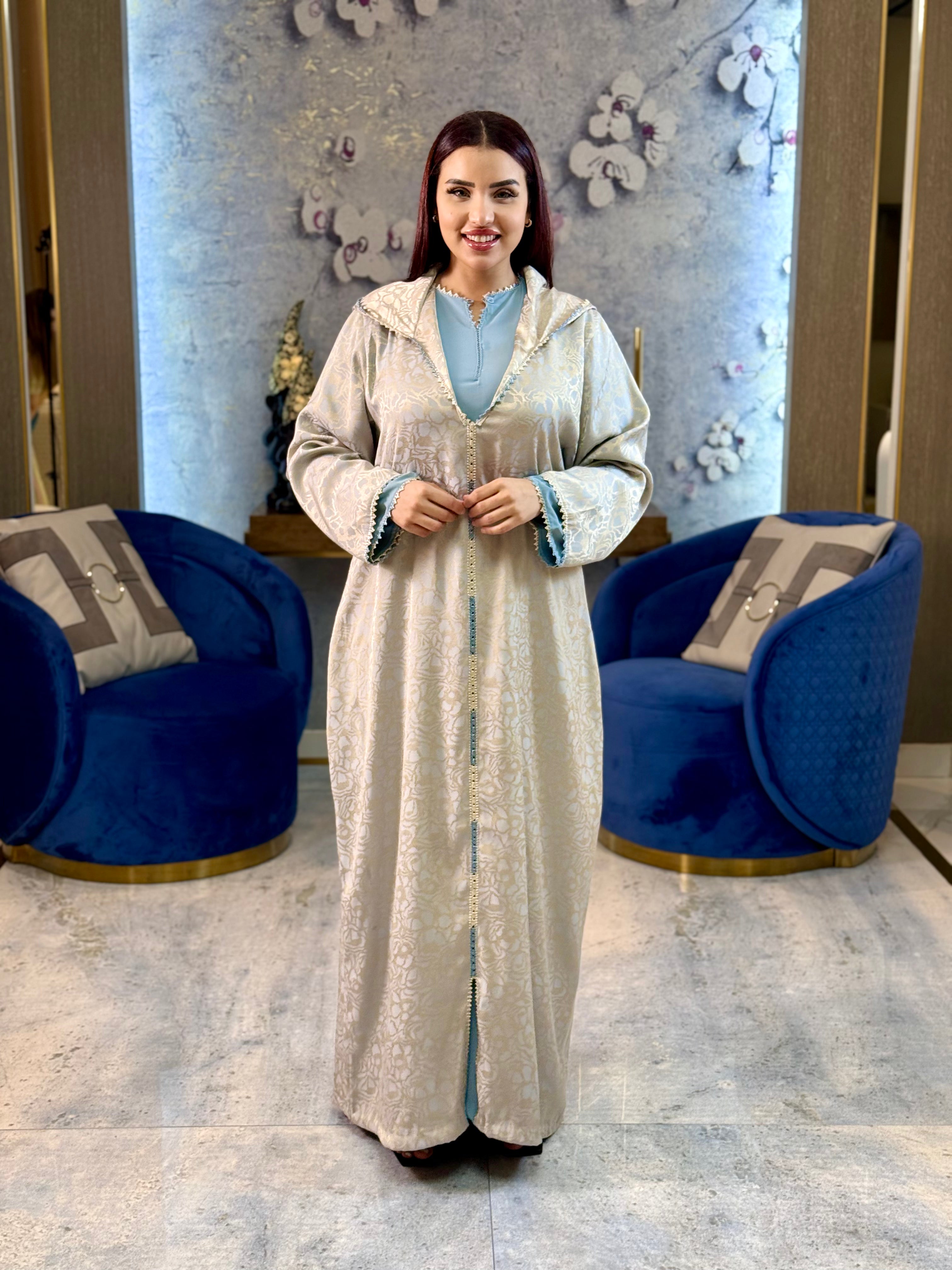 Two-piece kimkha jellaba