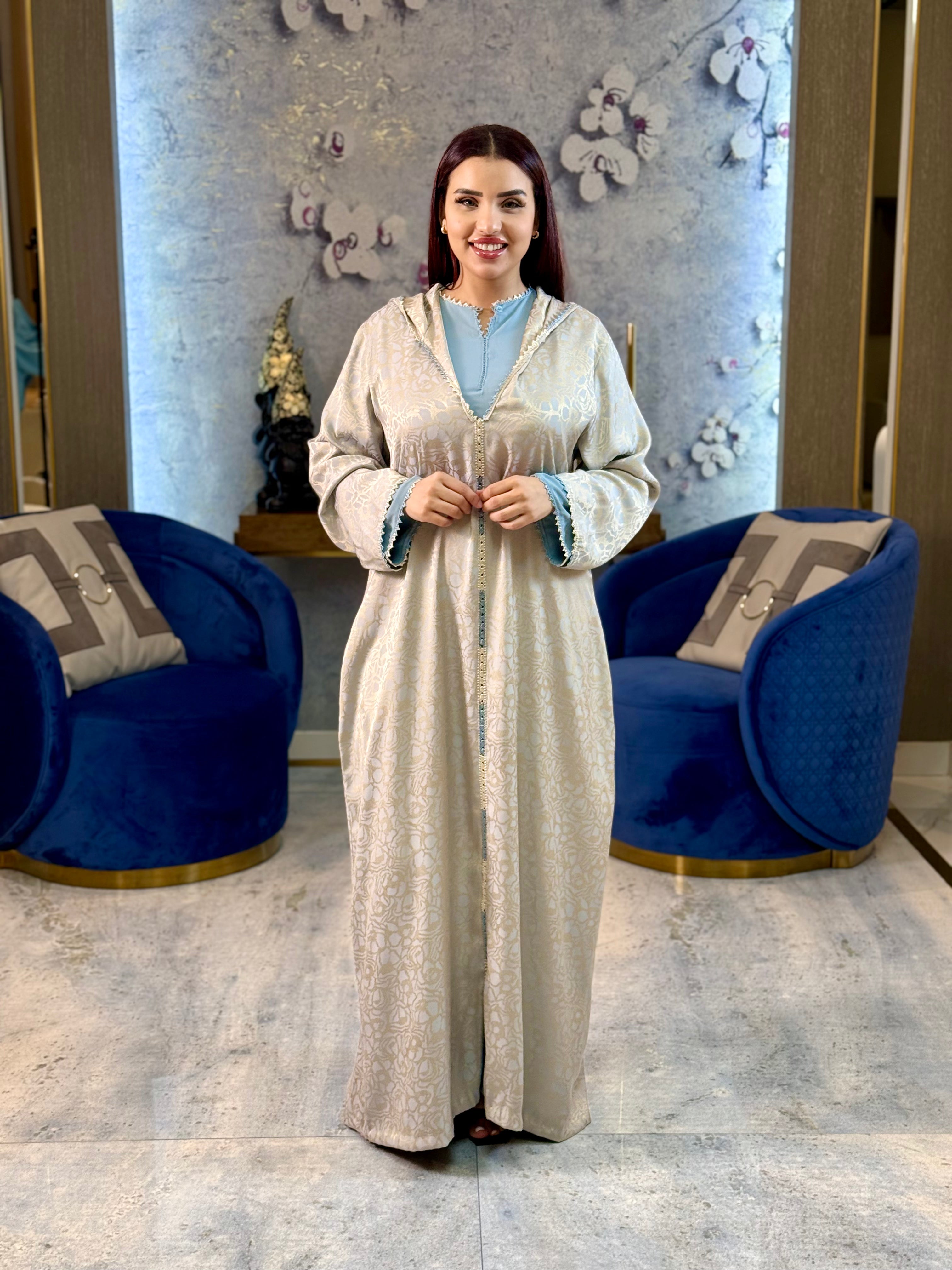 Two-piece kimkha jellaba