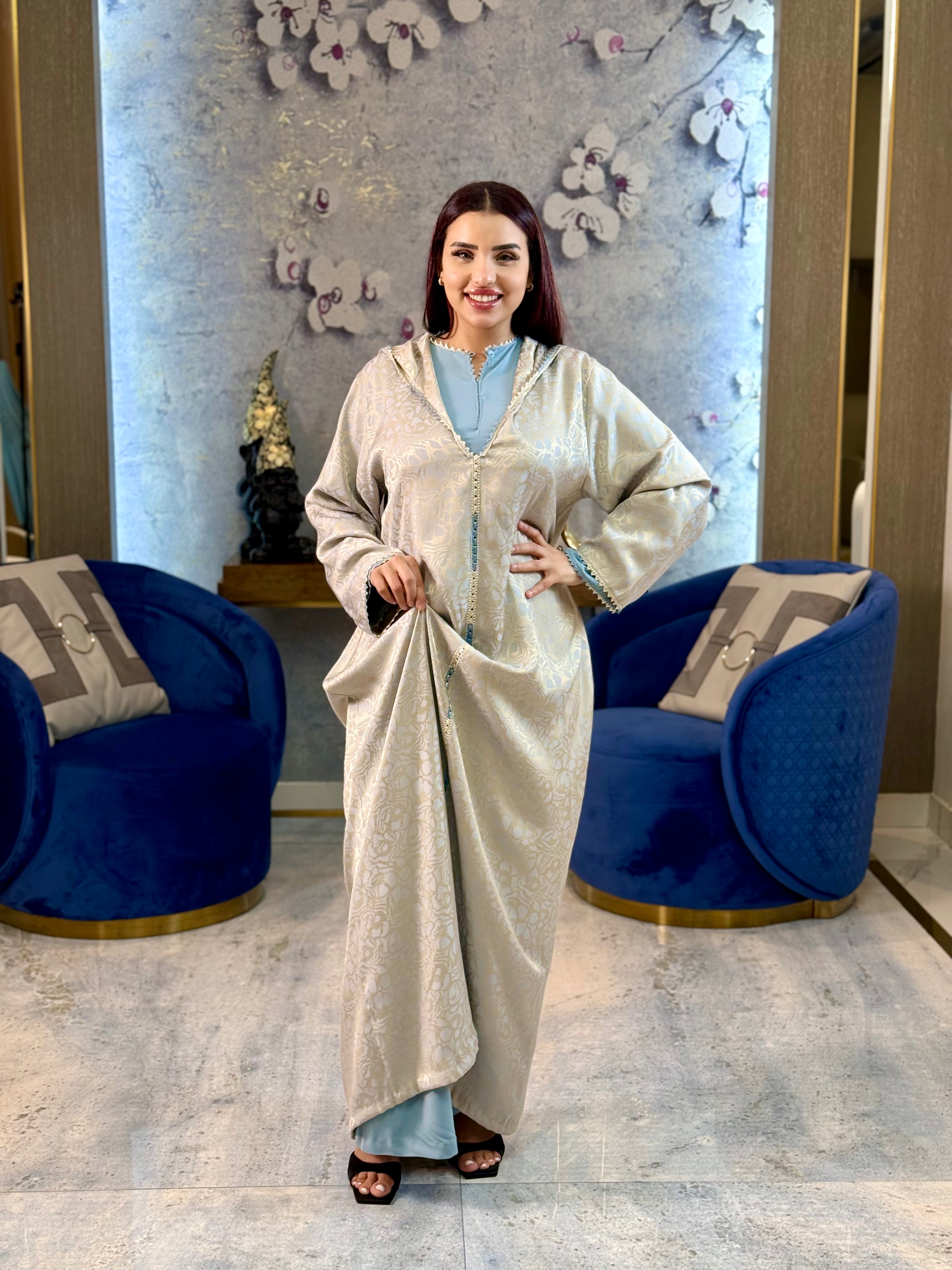 Two-piece kimkha jellaba