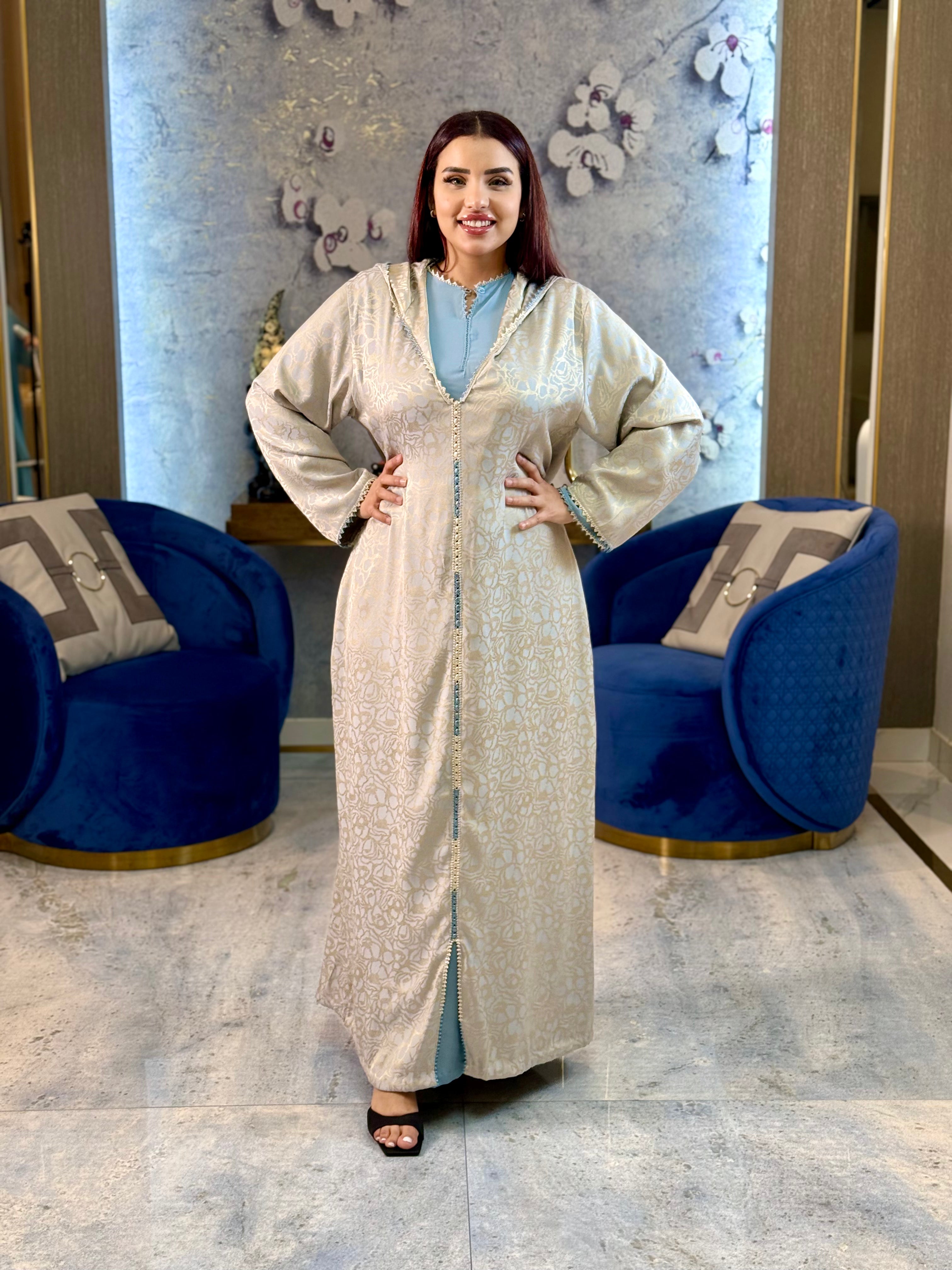 Two-piece kimkha jellaba