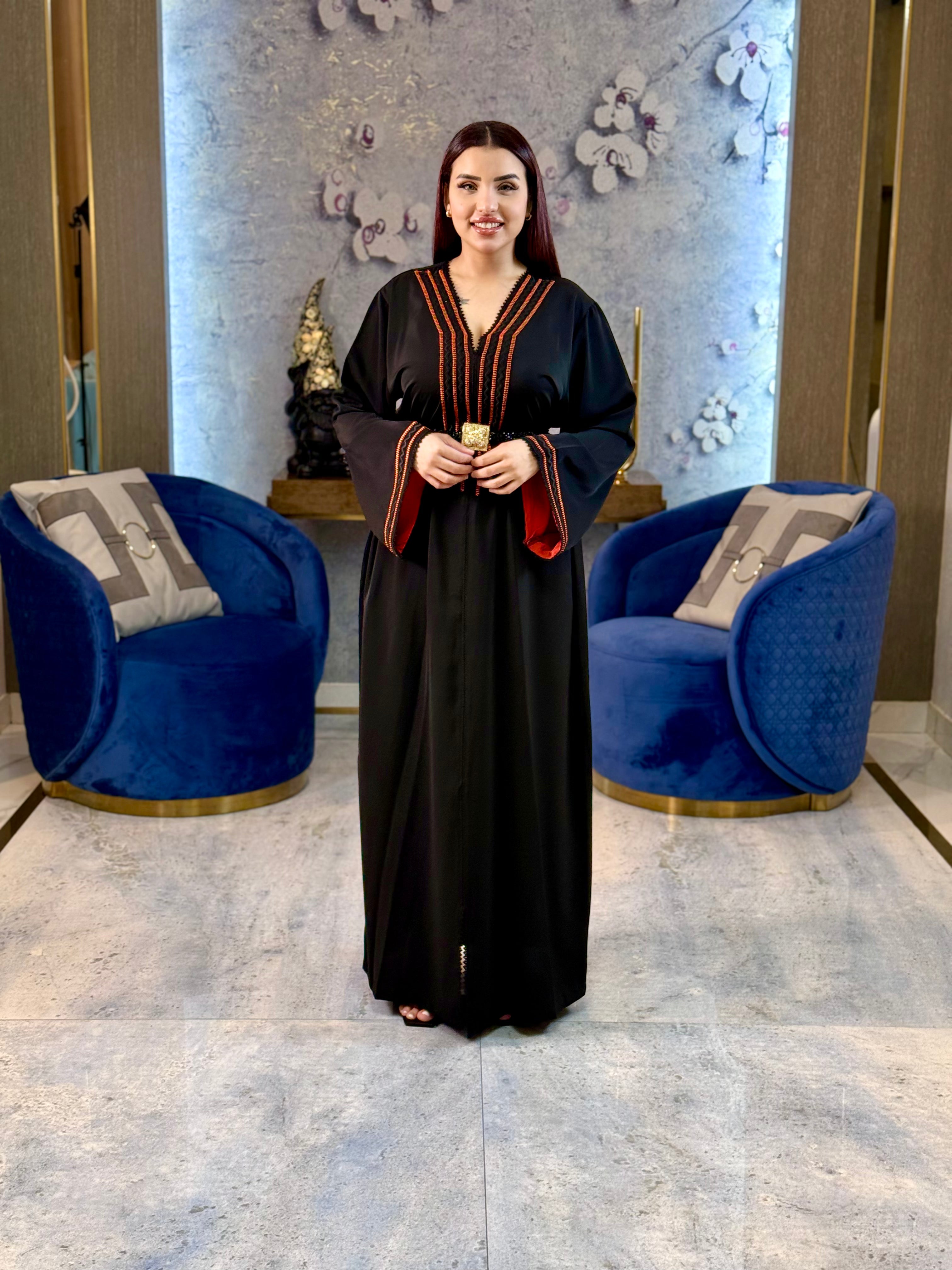 Amber Radiance Kaftan