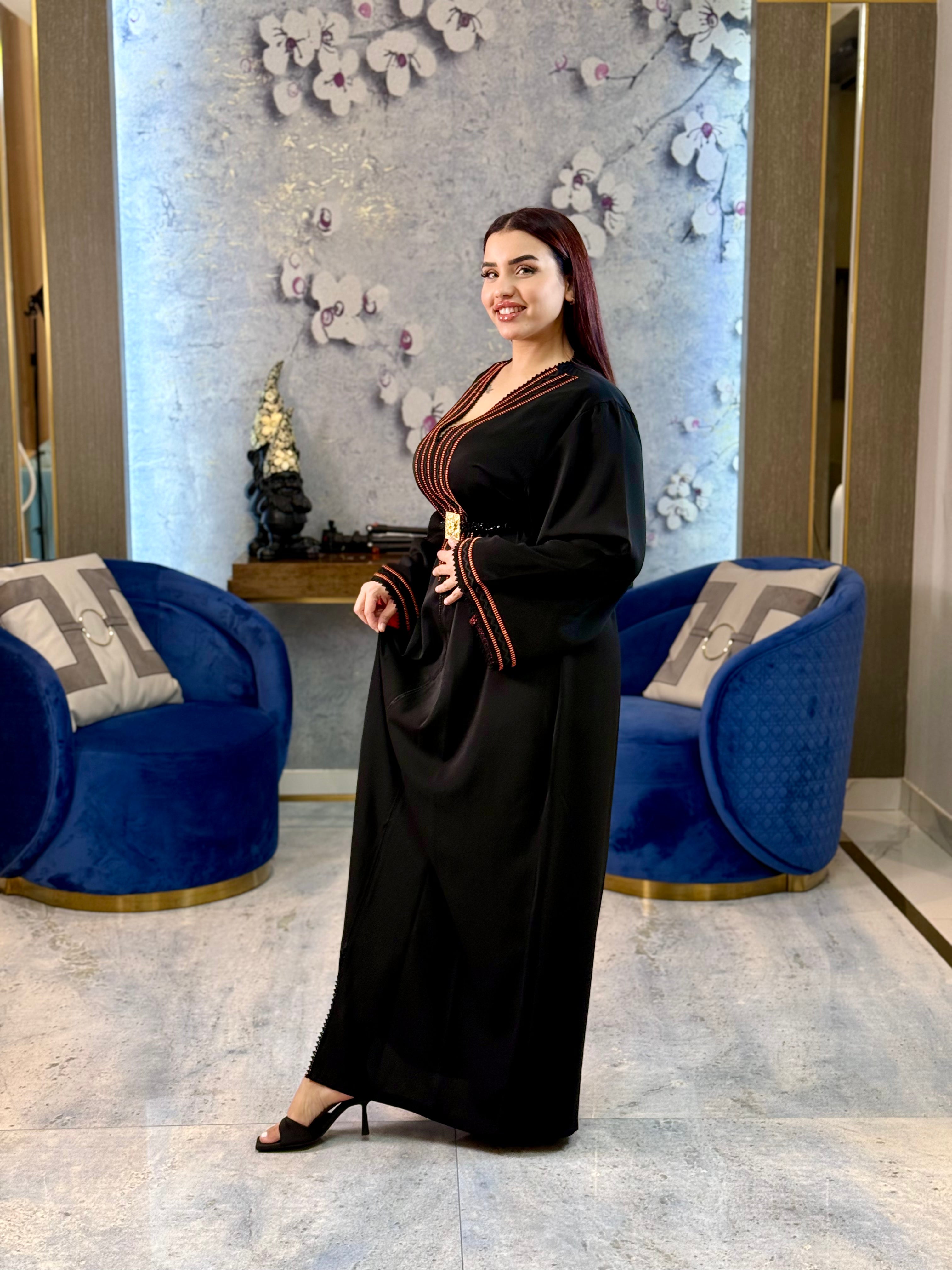 Amber Radiance Kaftan