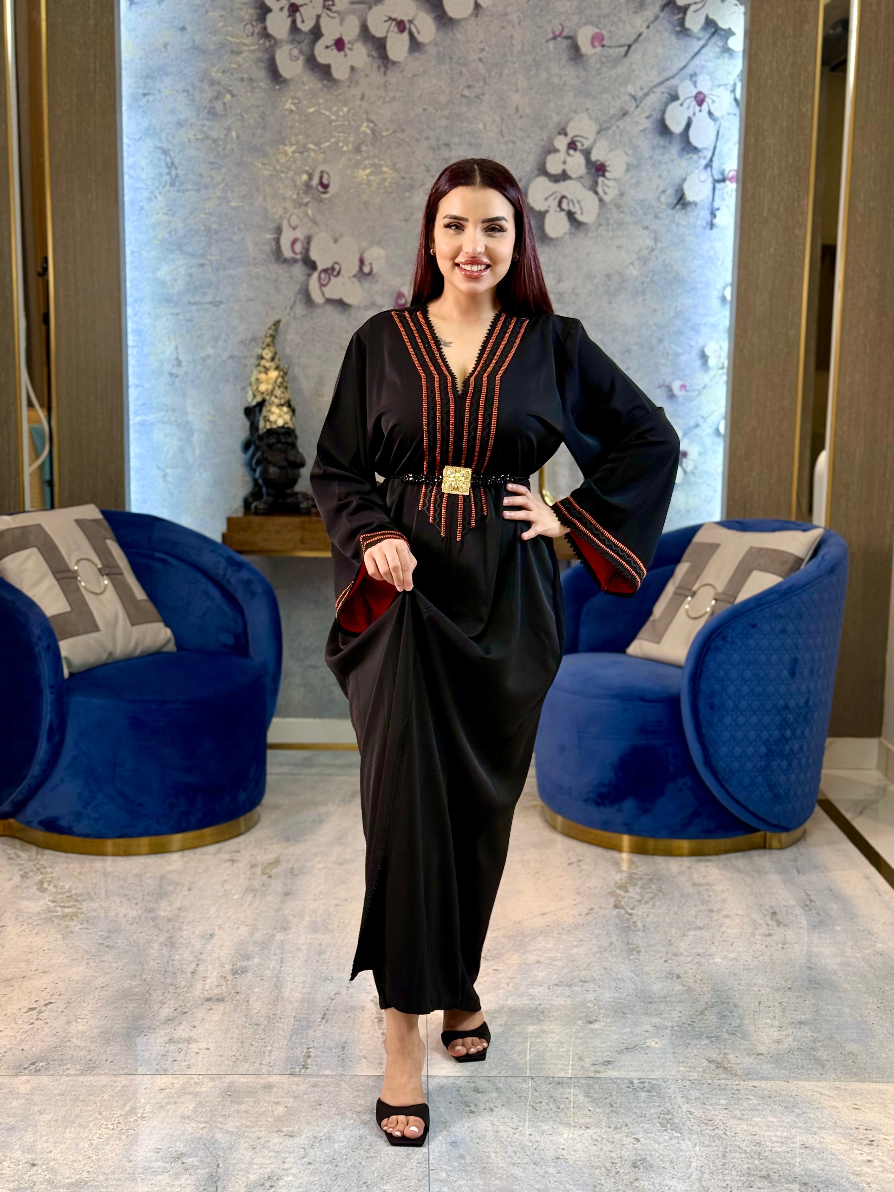 Amber Radiance Kaftan