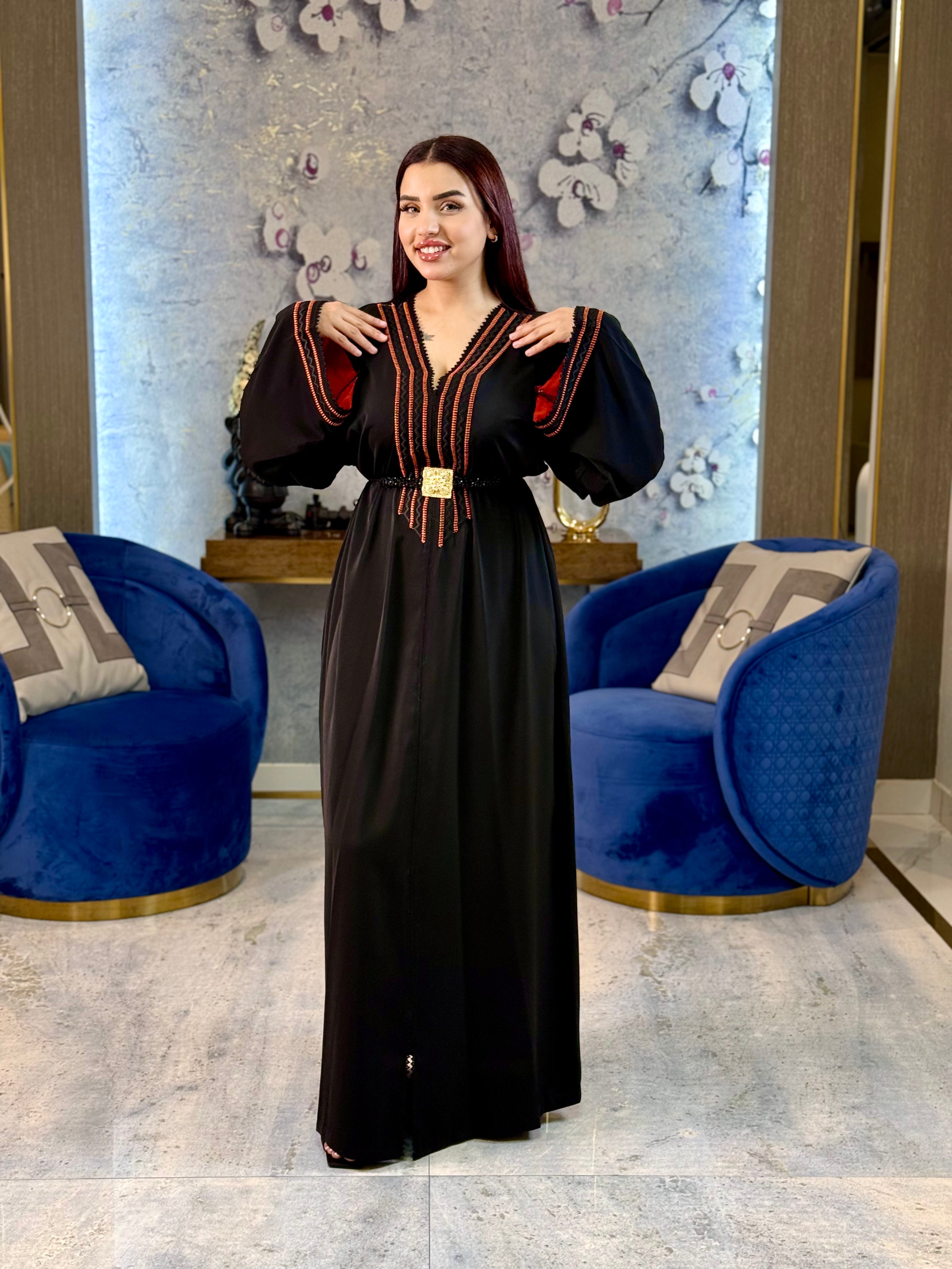Amber Radiance Kaftan