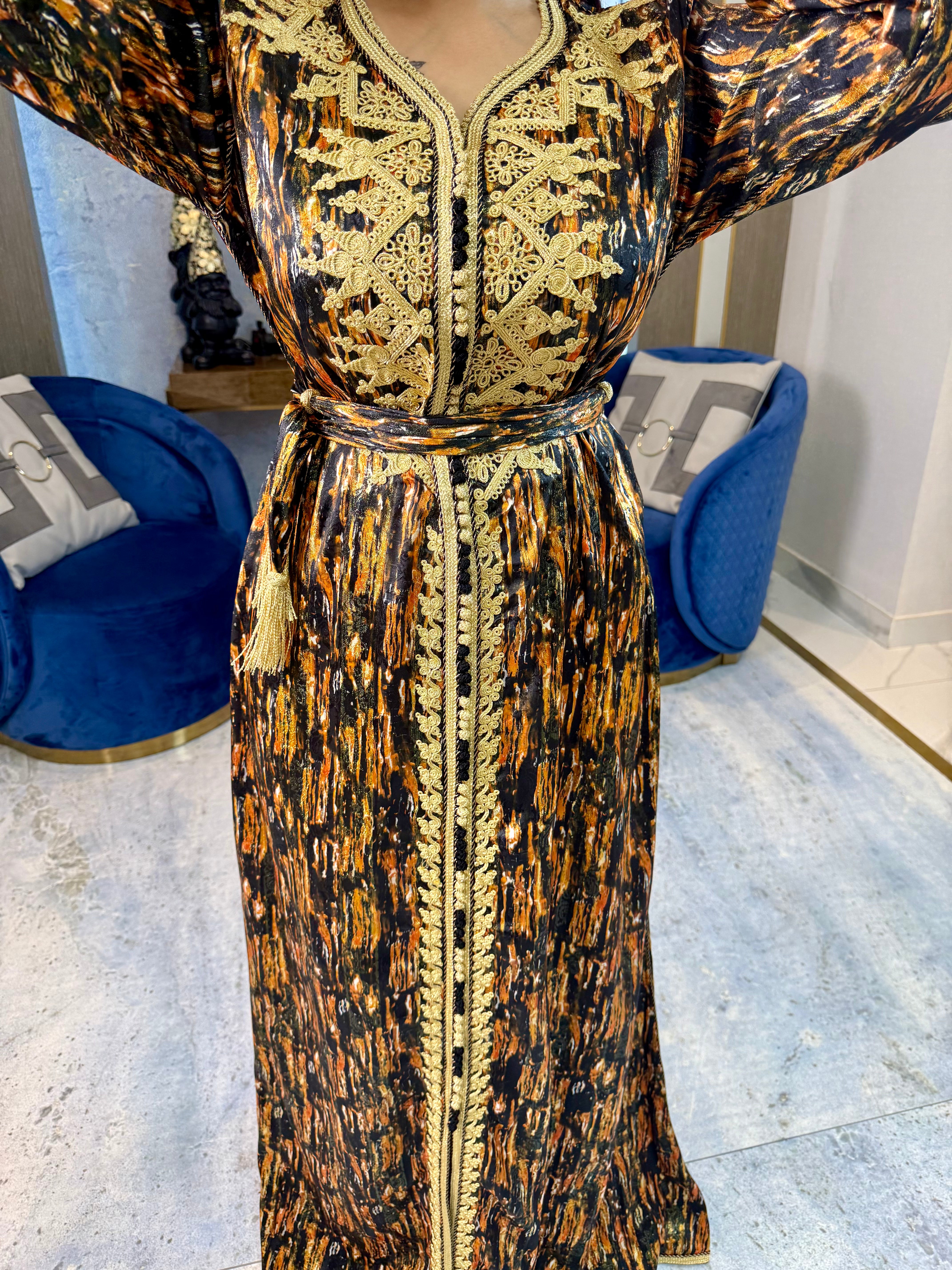 Golden Mirage Kaftan
