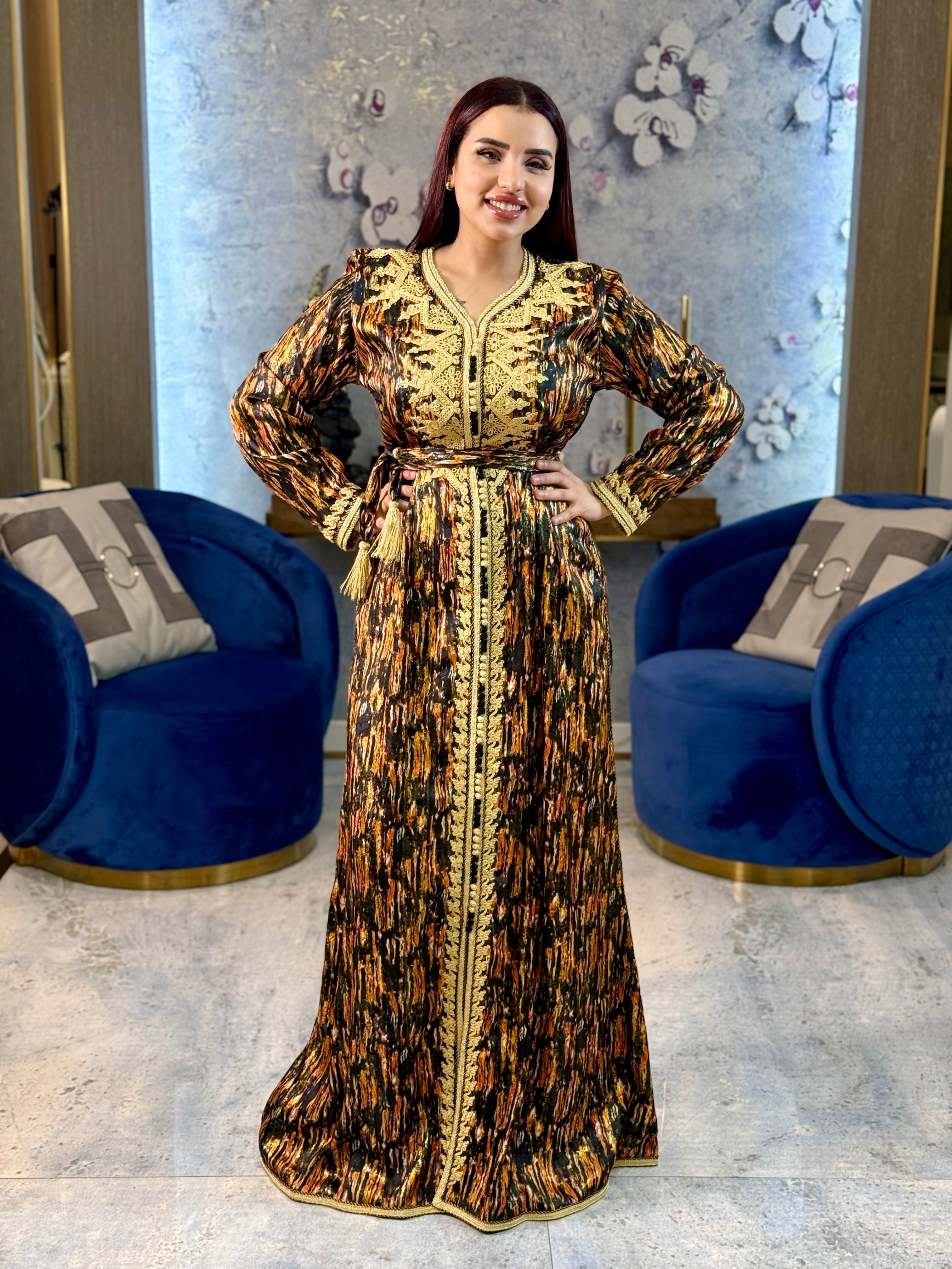 Golden Mirage Kaftan