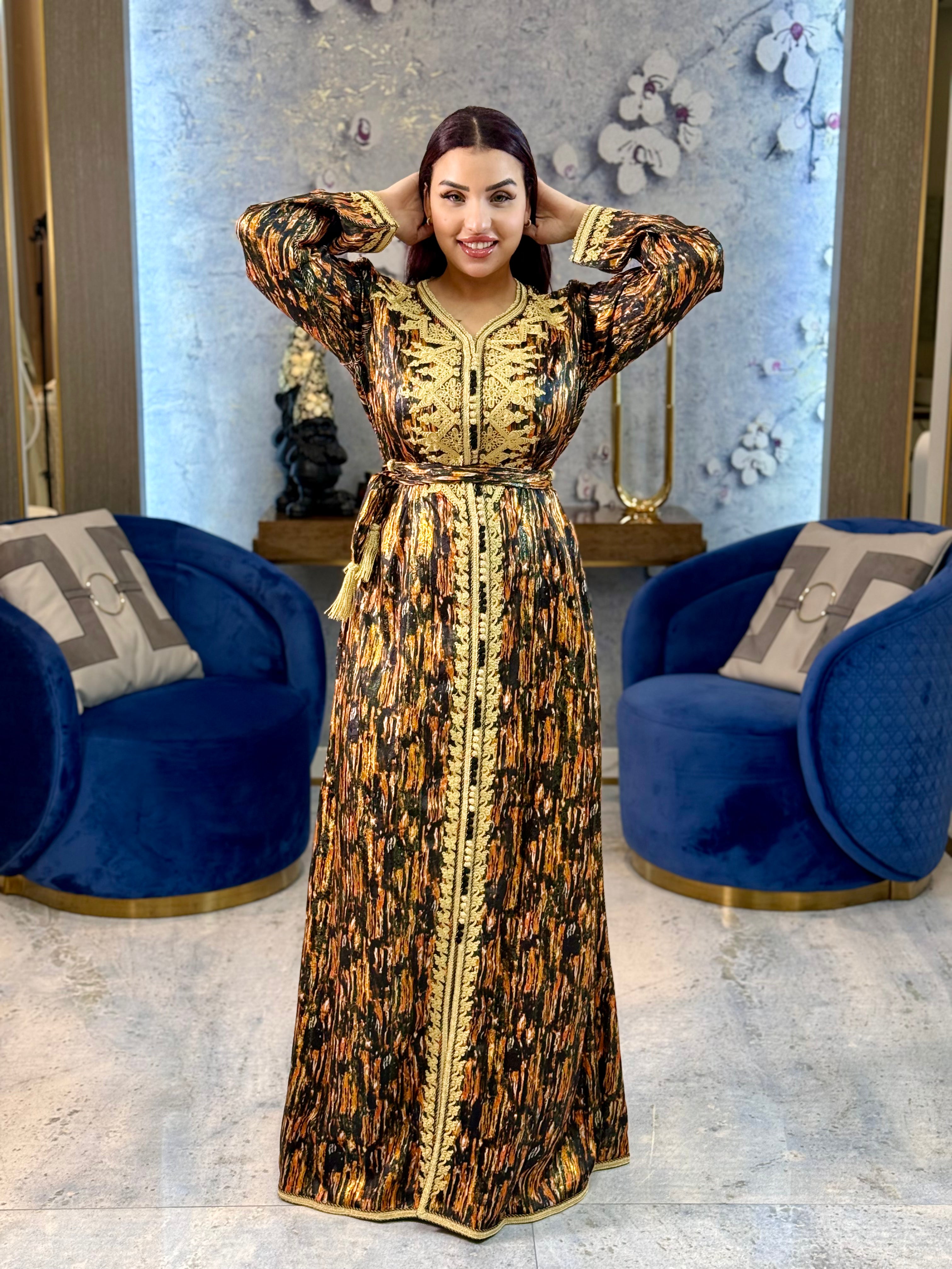Golden Mirage Kaftan