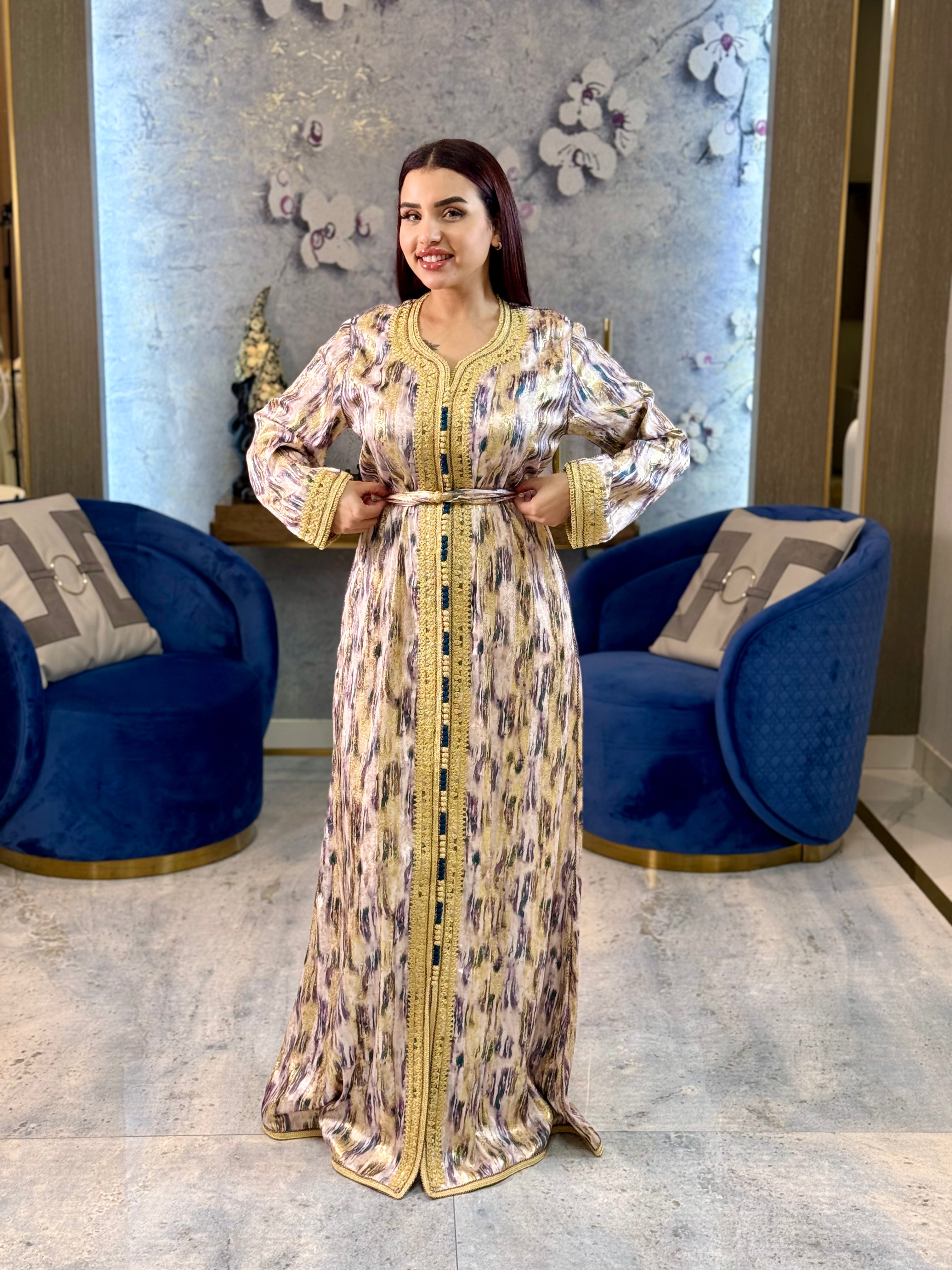 Golden Mirage Kaftan