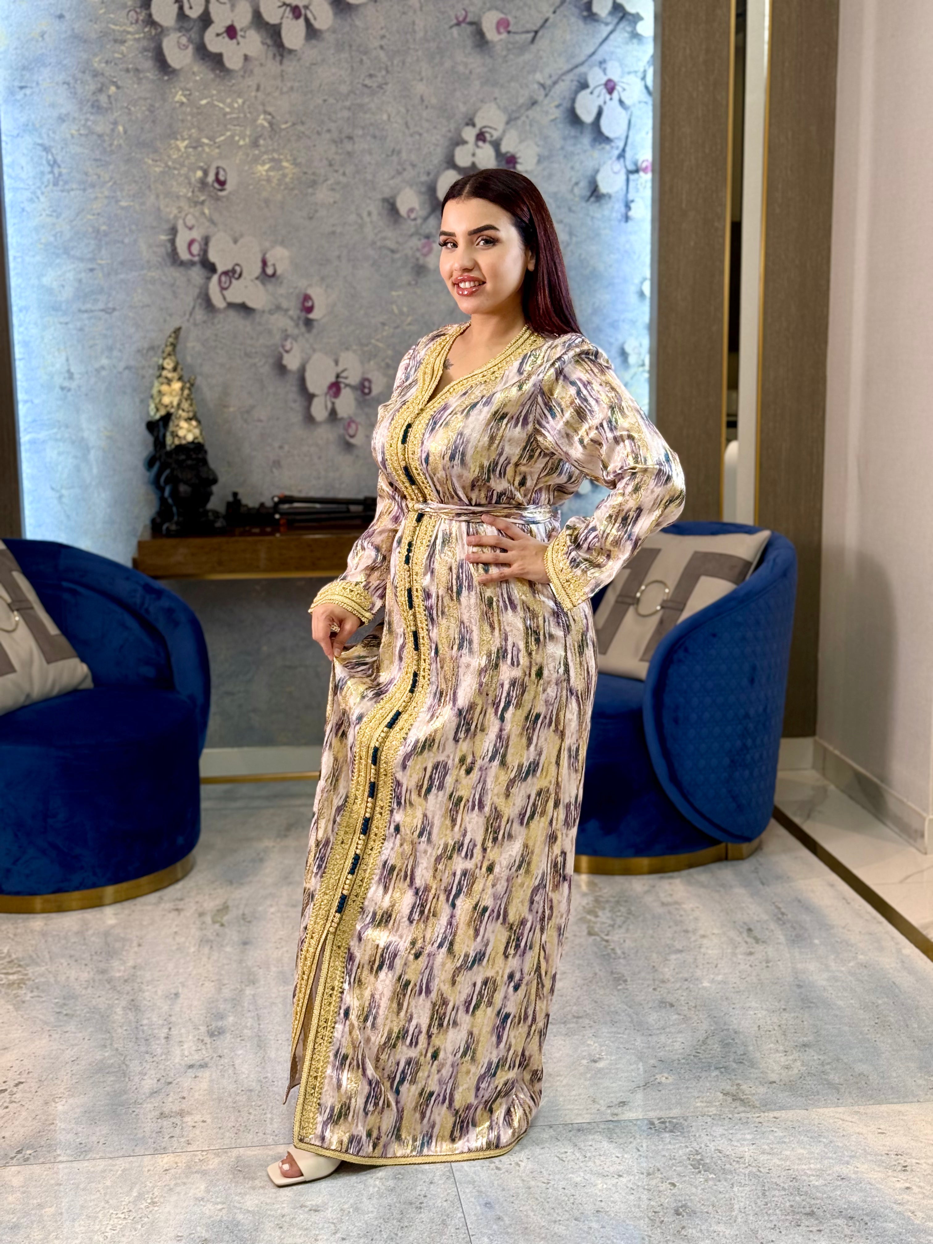 Golden Mirage Kaftan