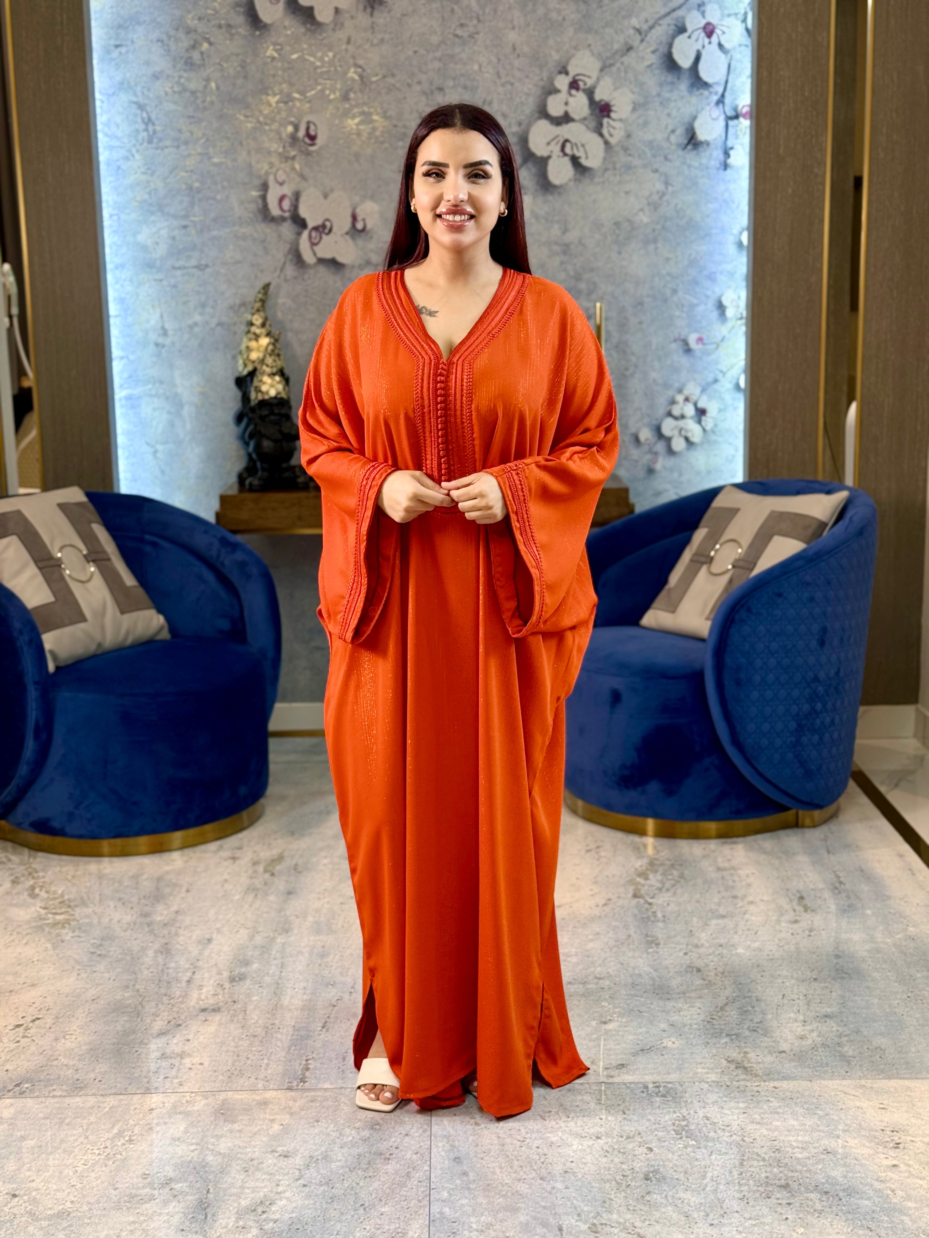 Saffron Majesty Kaftan