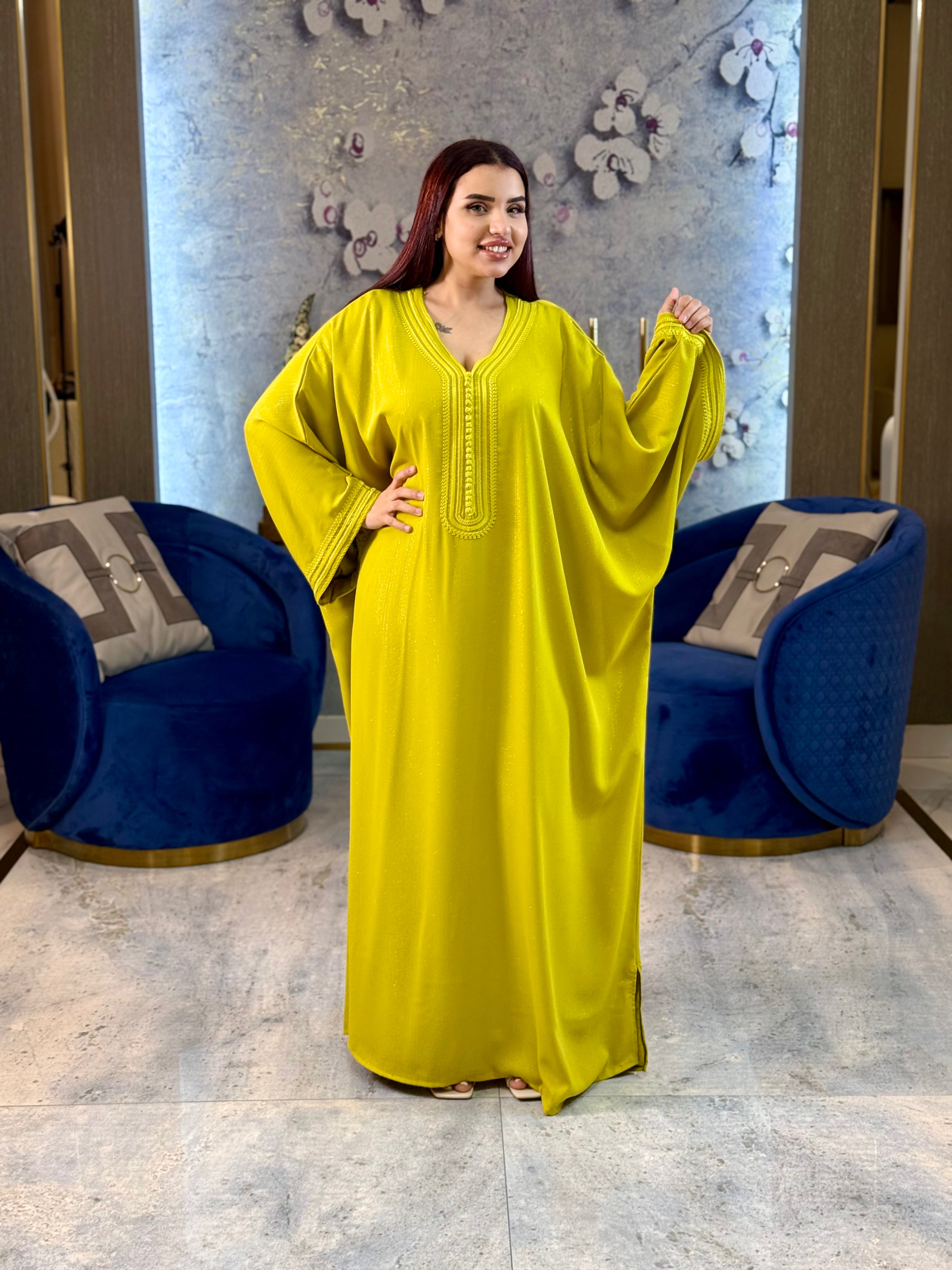 Saffron Majesty Kaftan