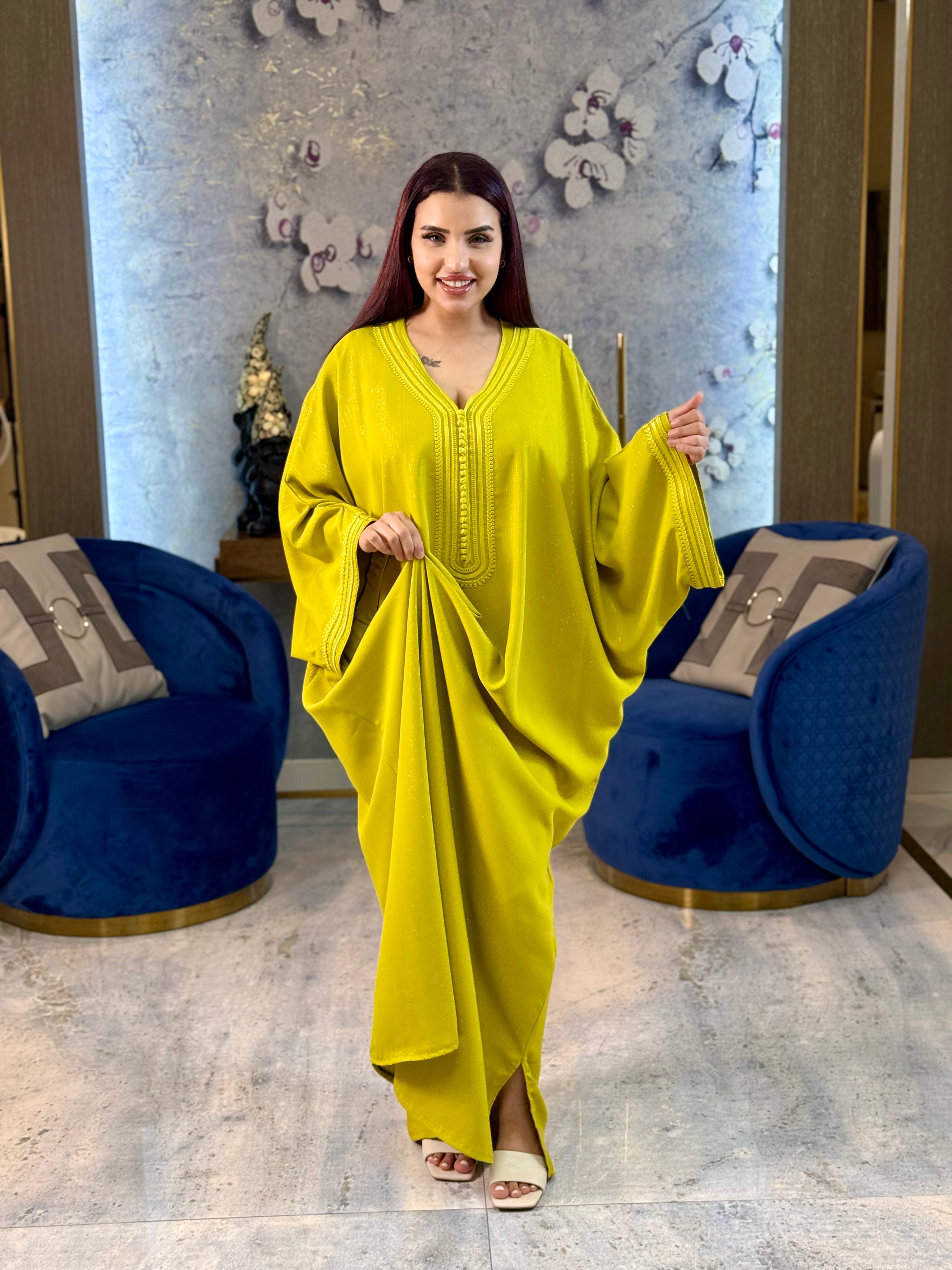 Saffron Majesty Kaftan