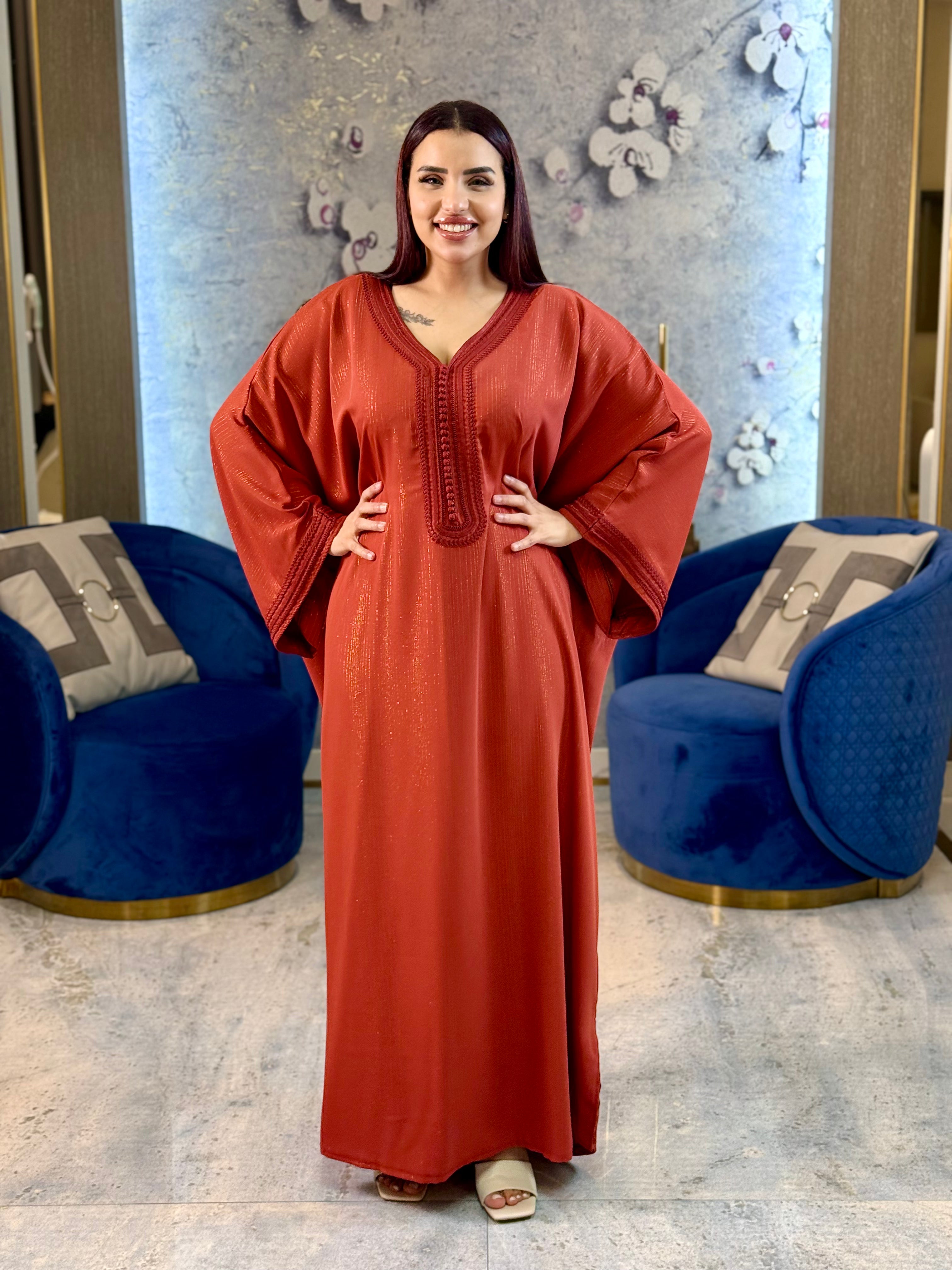 Saffron Majesty Kaftan