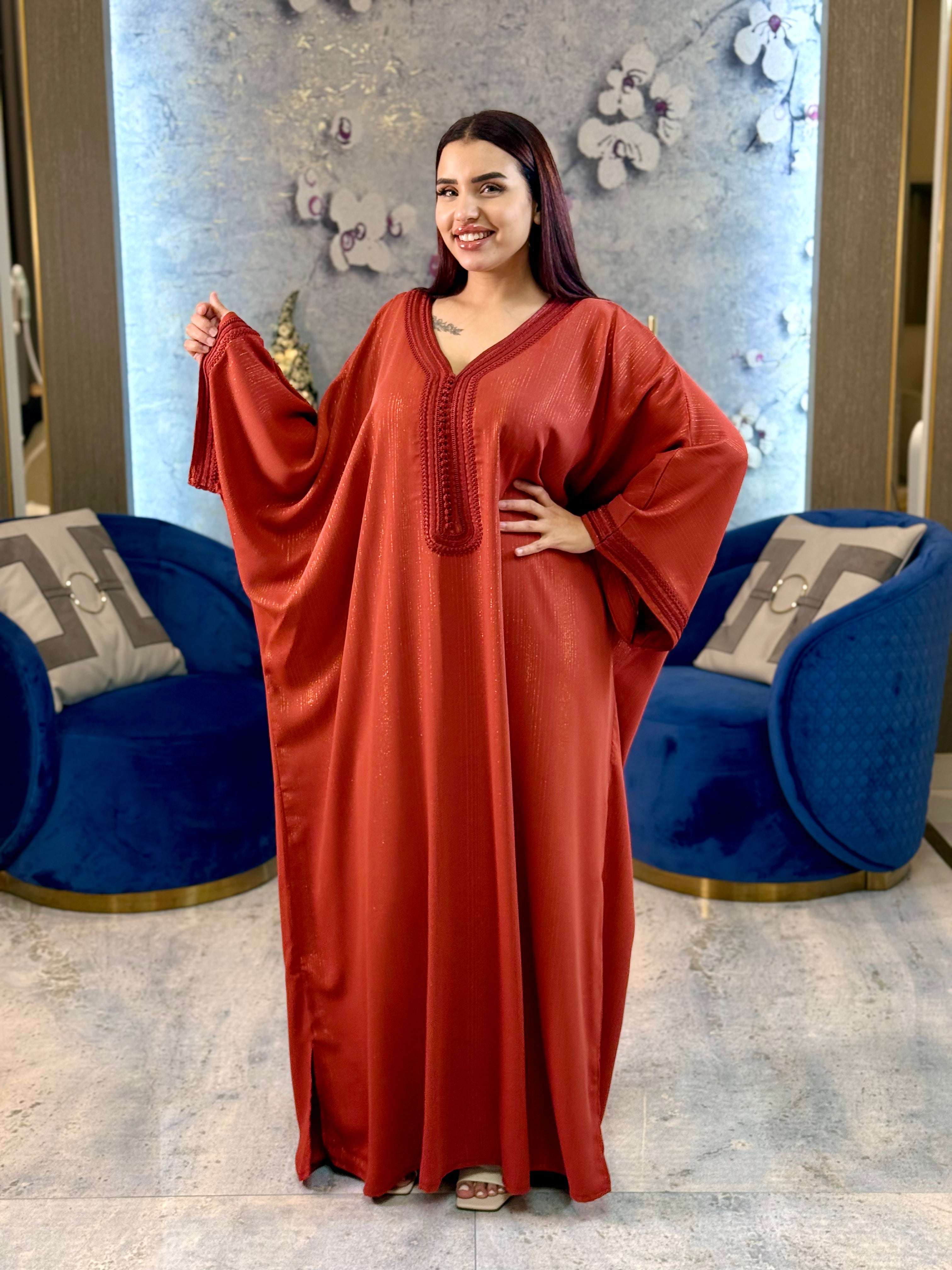 Saffron Majesty Kaftan