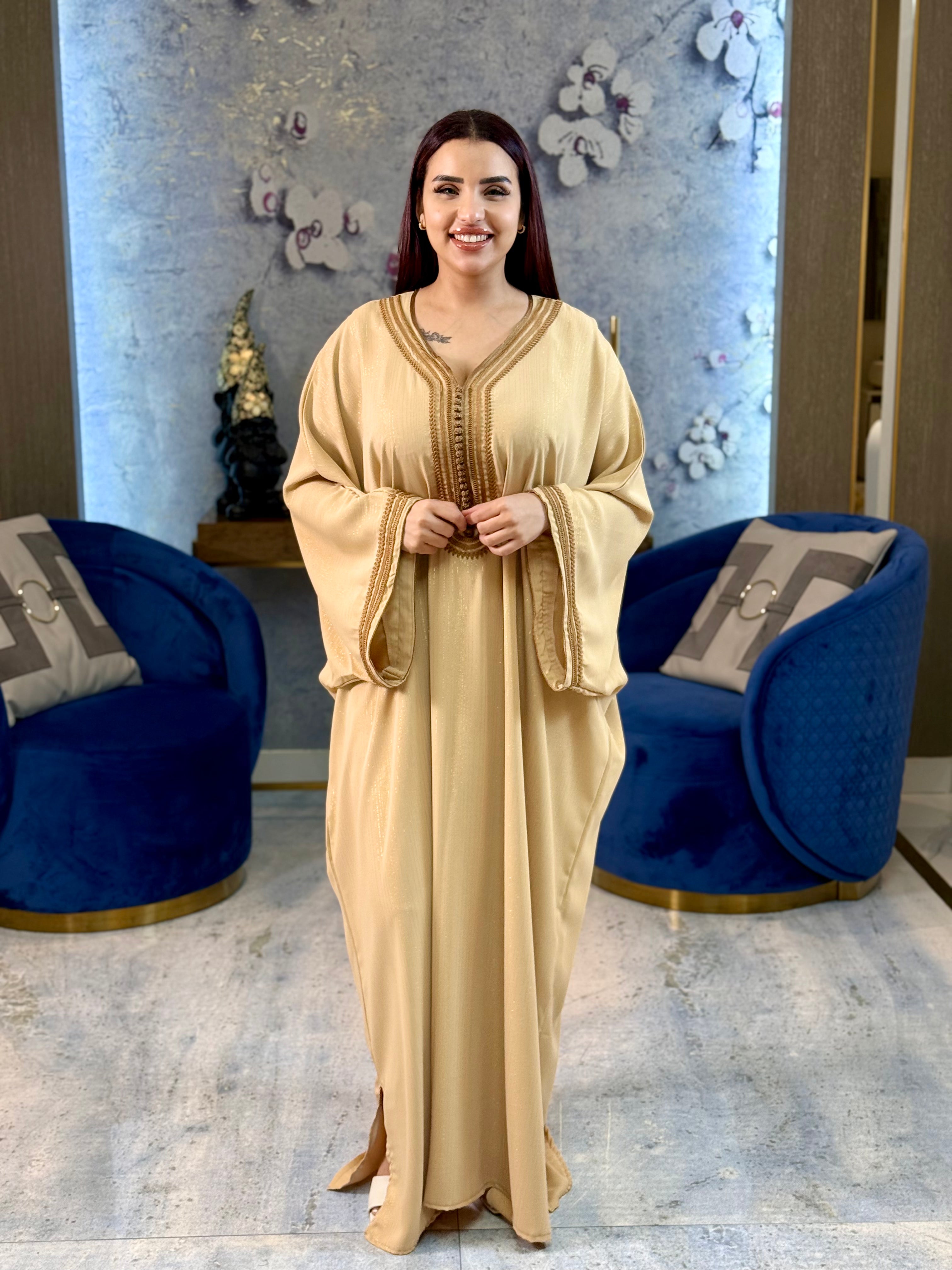 Saffron Majesty Kaftan