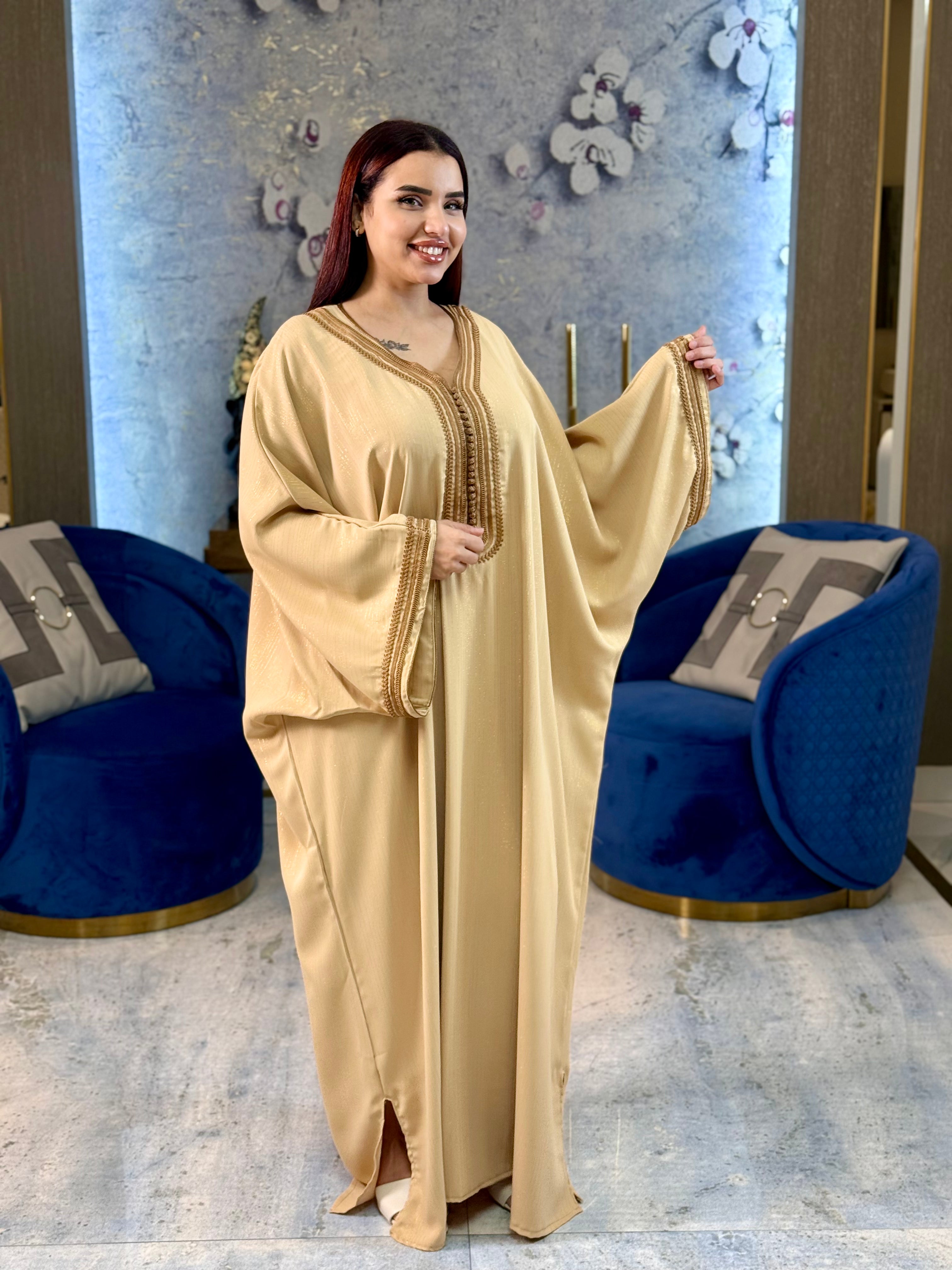 Saffron Majesty Kaftan