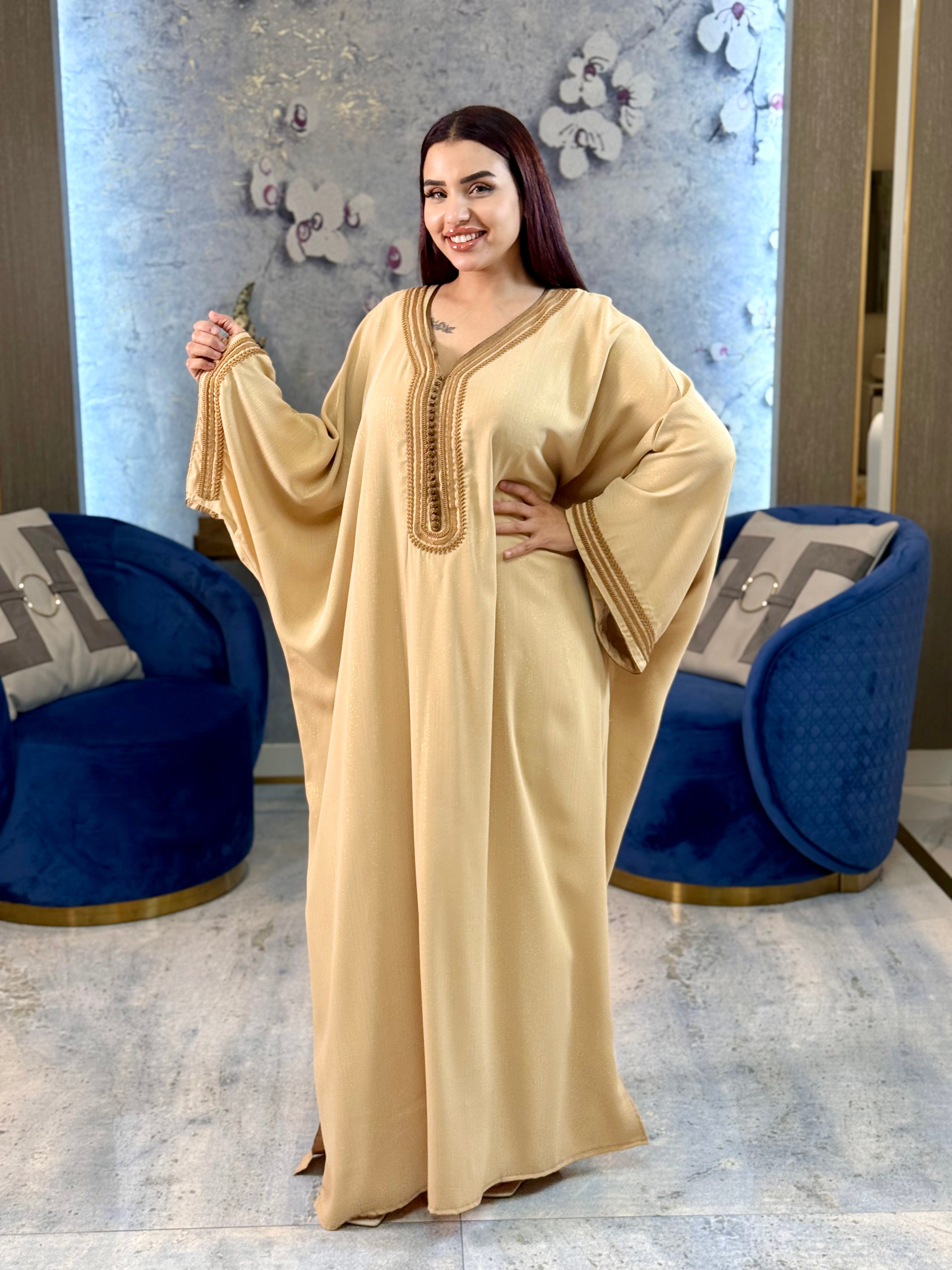 Saffron Majesty Kaftan