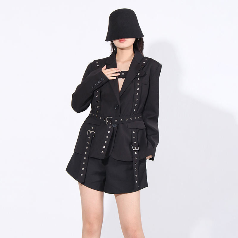 Buckle Strap Blazer