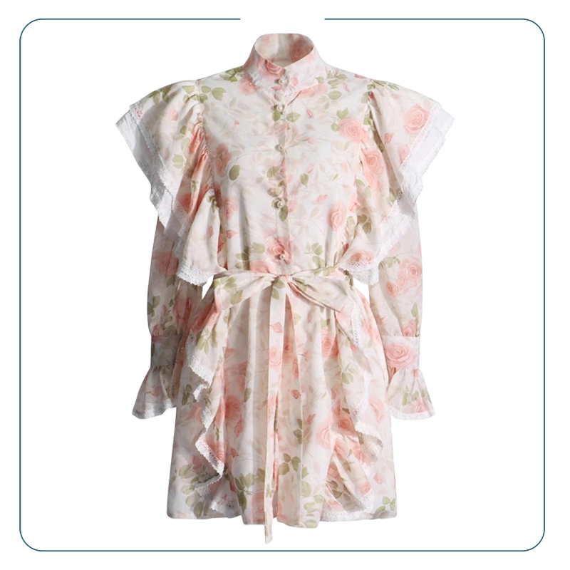 Vintage Style Mini Dress